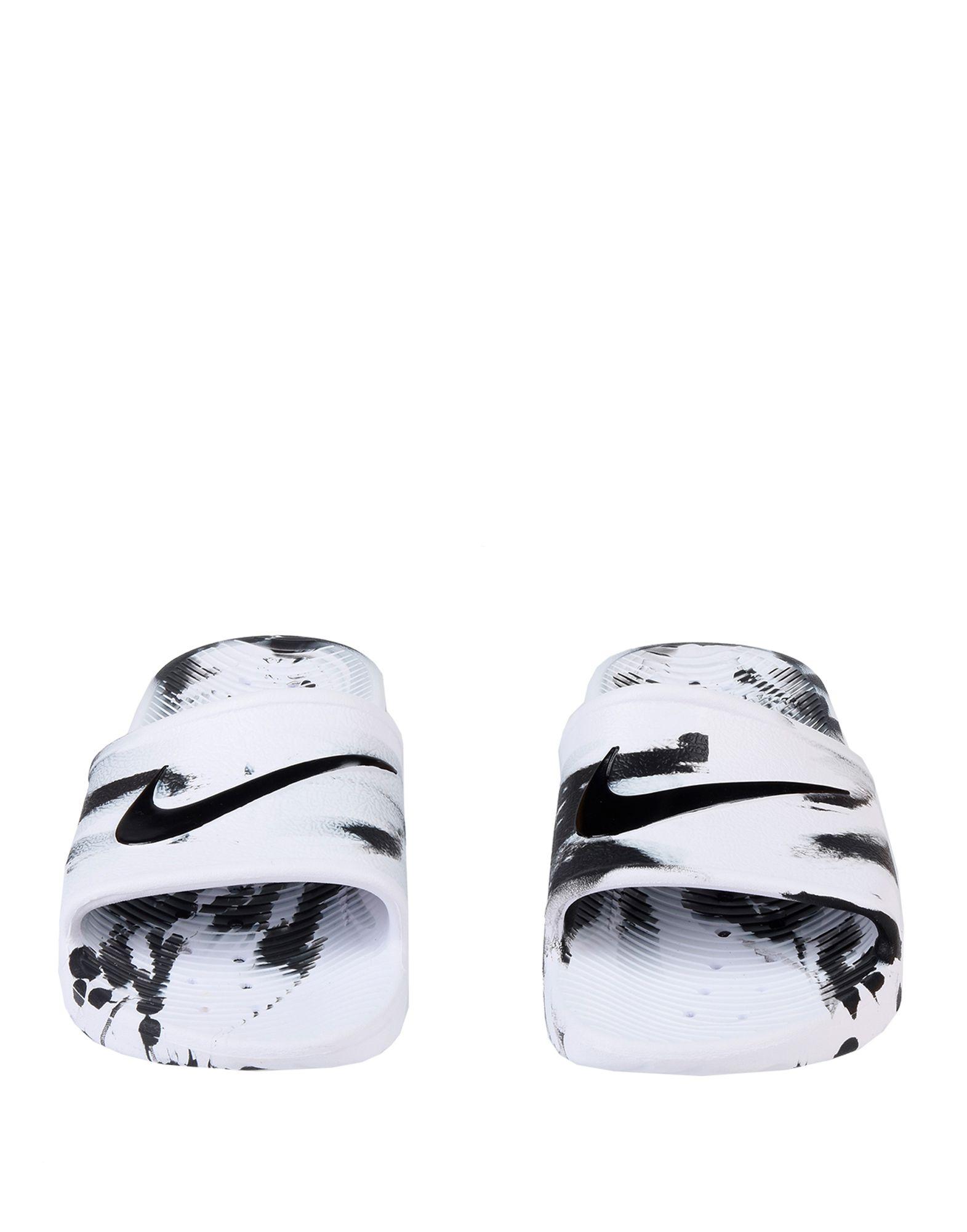 Nike Rubber Slippers in White for Men | Lyst
