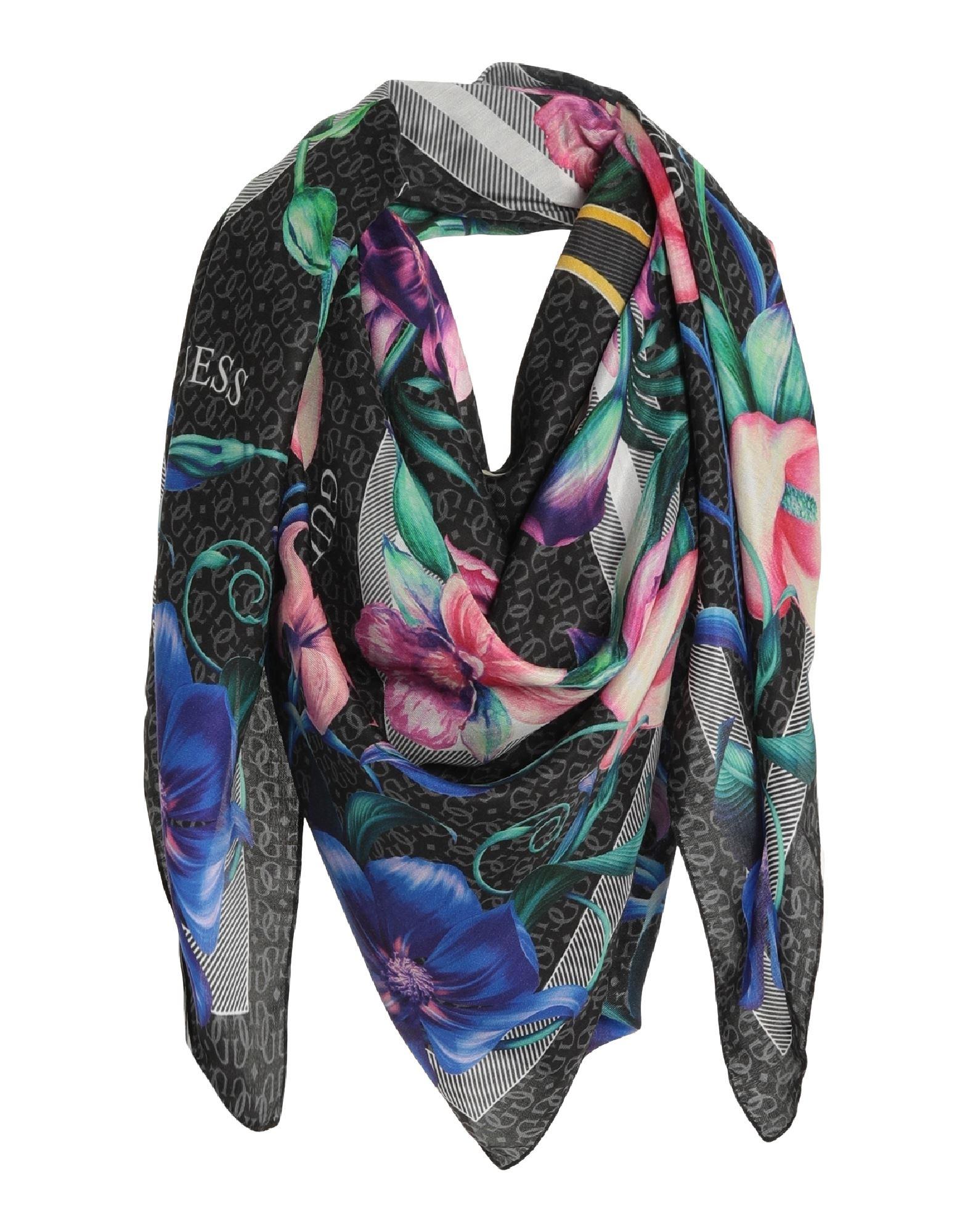guess black scarf