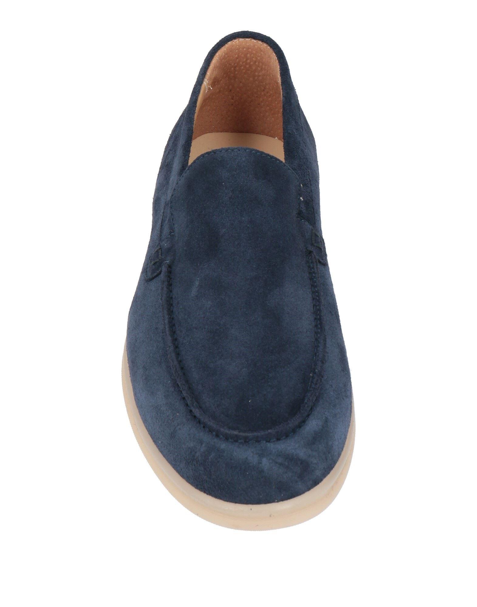 Andrea Ventura Firenze Mens Sailor Shoes Size 41 Blue Leather Loafers Designer Andrea Casual Shoes for Men for sale | eBay main image 3