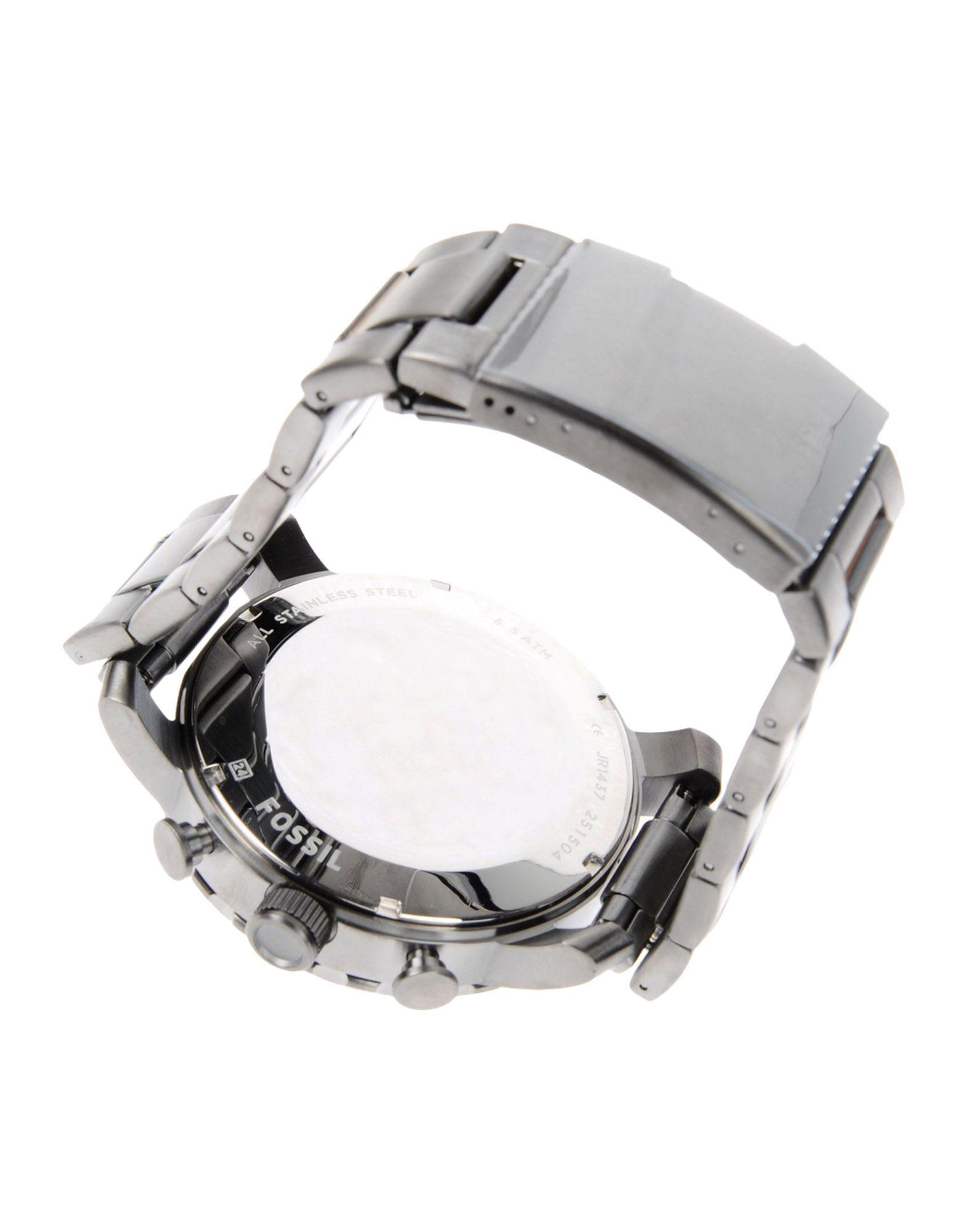 Fossil Wrist Watch in Grey (Black) for Men Lyst