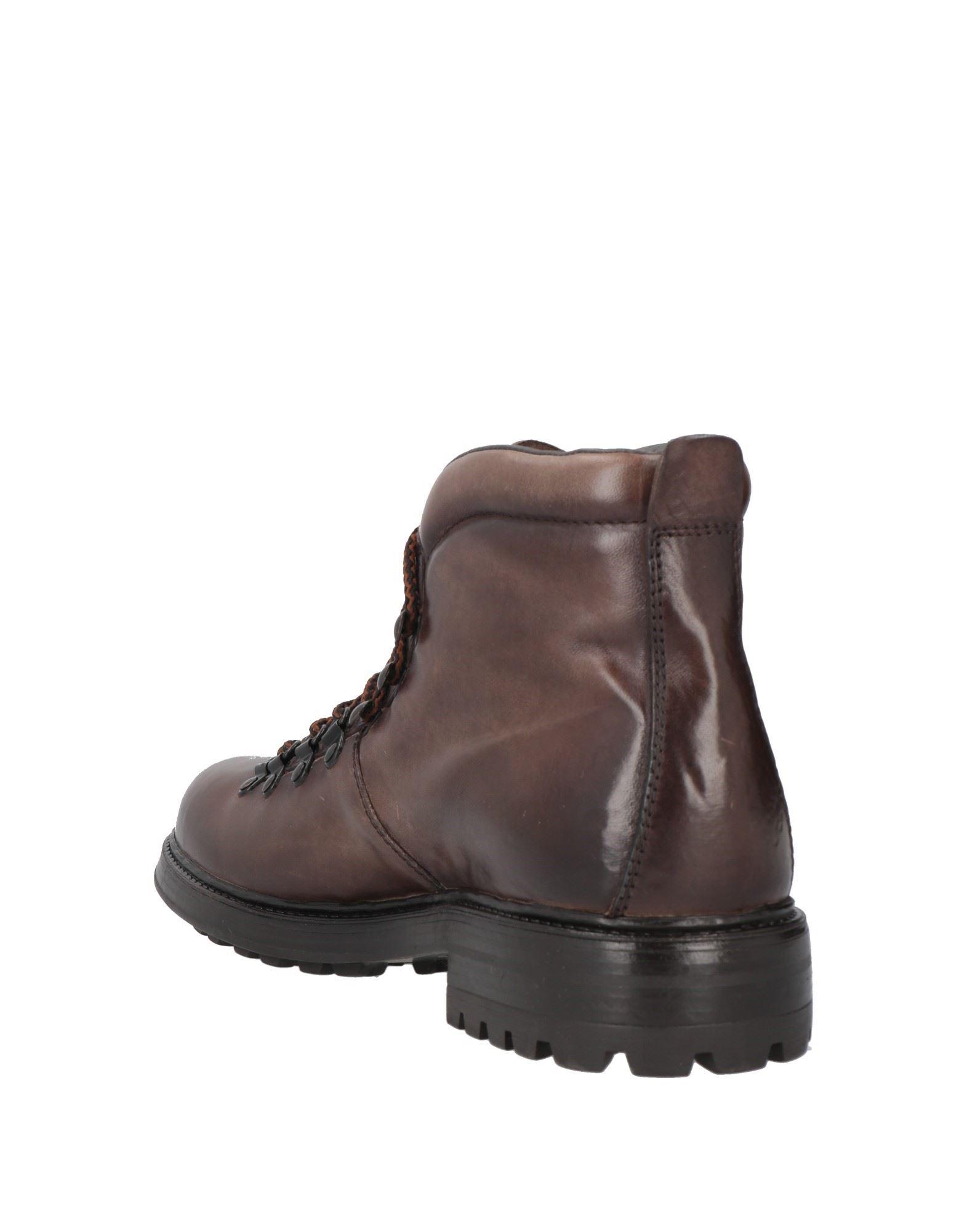 Officine Creative lace-up ankle boots - Brown