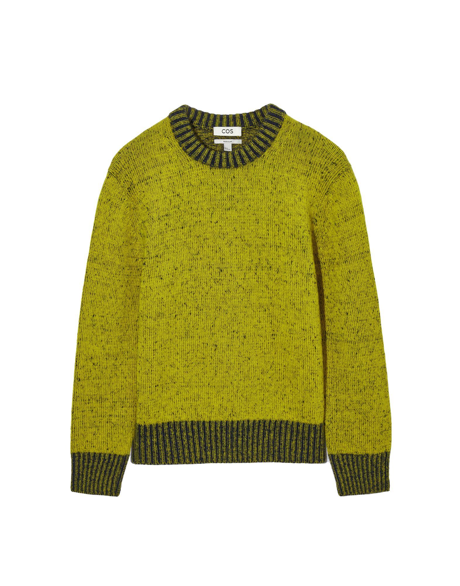 bevel Er is een trend Arctic COS Mohair And Wool-blend Crew Neck Sweater in Green for Men | Lyst