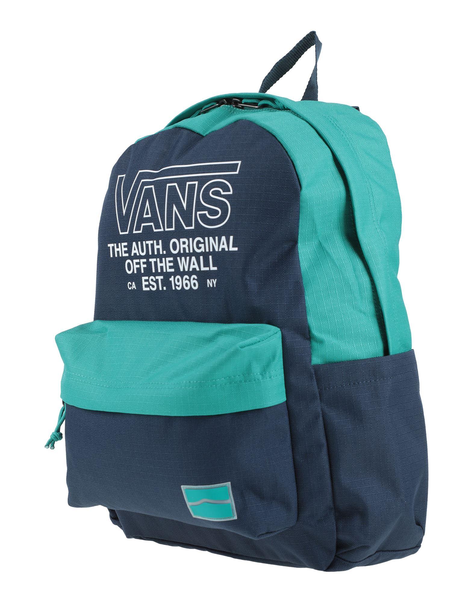 dark green vans backpack