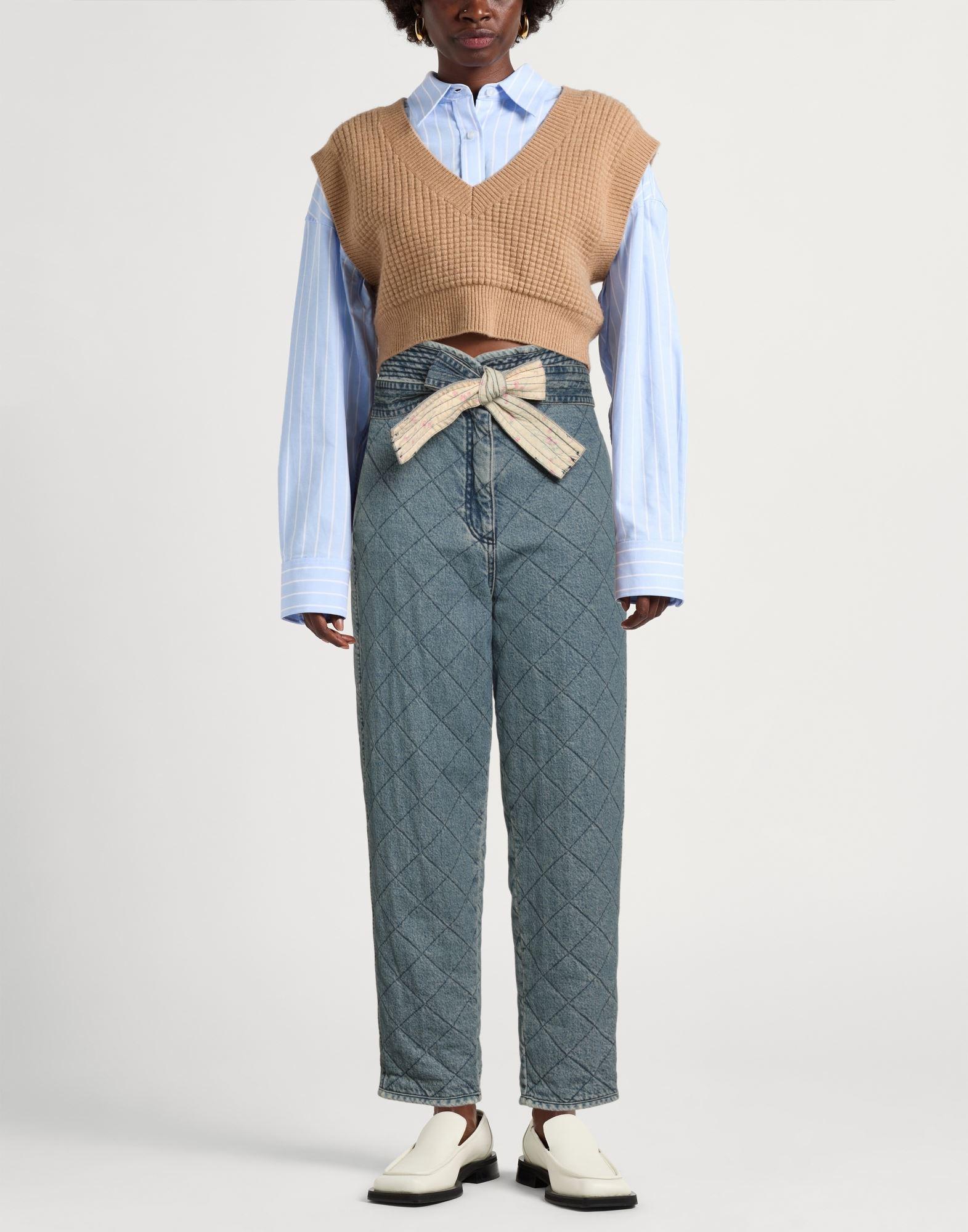 デニム・ジーパン Philosophy Di Lorenzo Serafini High-Waisted Straight-Leg Philosophy Di Lorenzo Serafini High-Waisted Straight-Leg