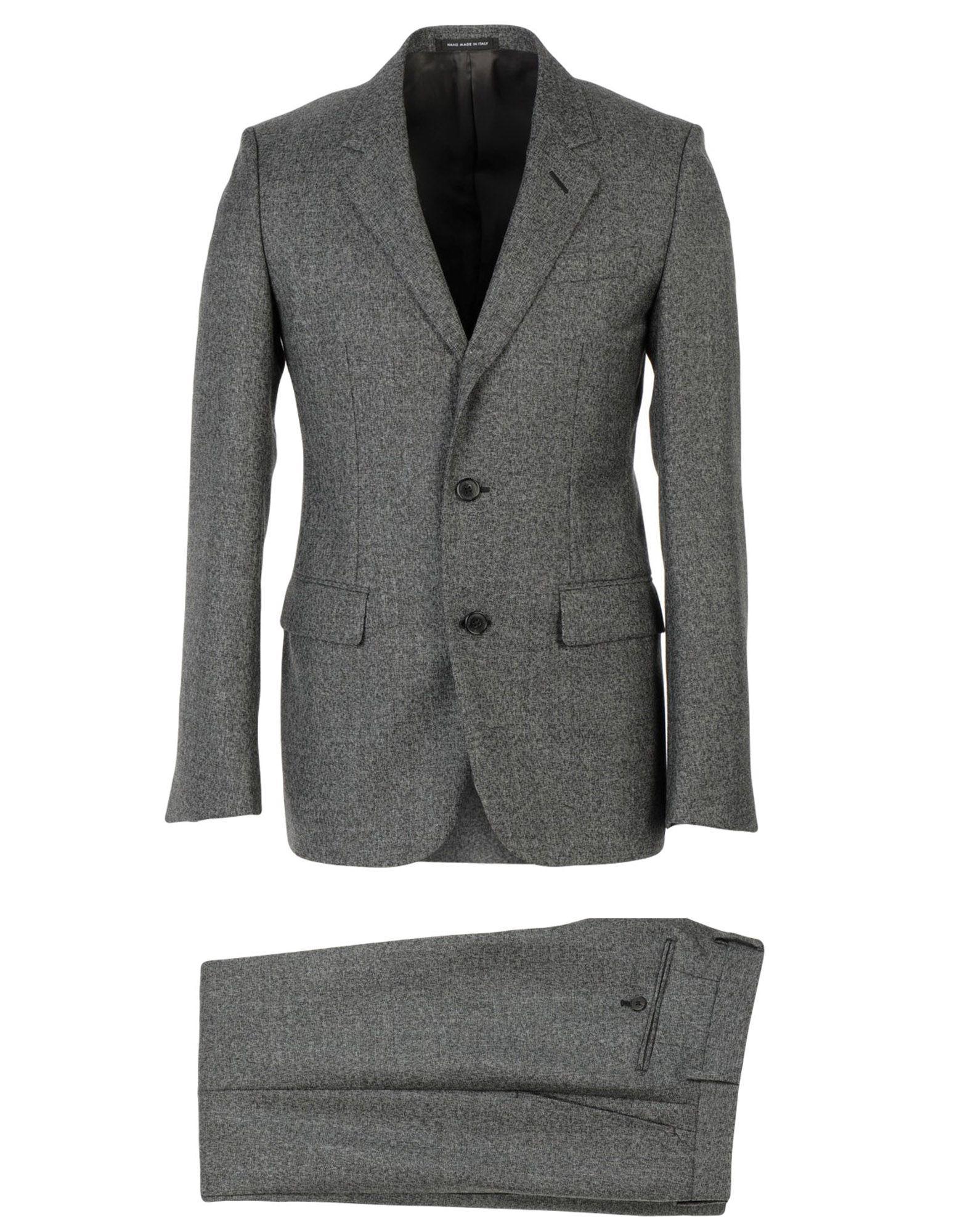 Mackintosh Flannel Suit in Lead (Gray) for Men - Lyst