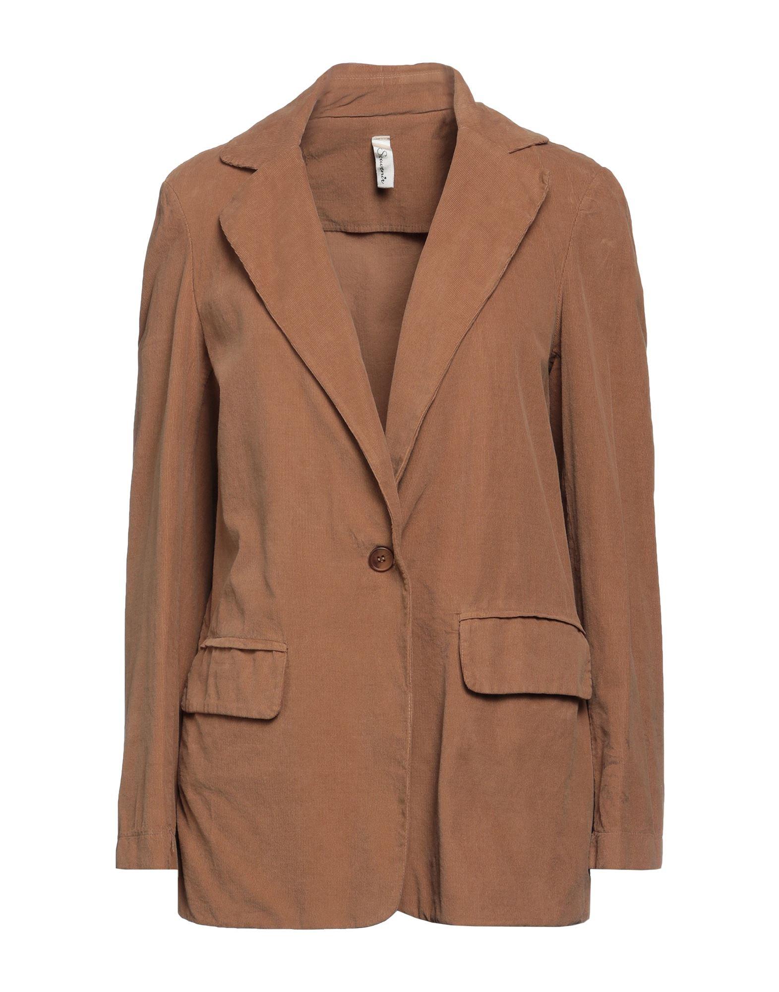 Souvenir Clubbing Suit Jacket in Brown Lyst