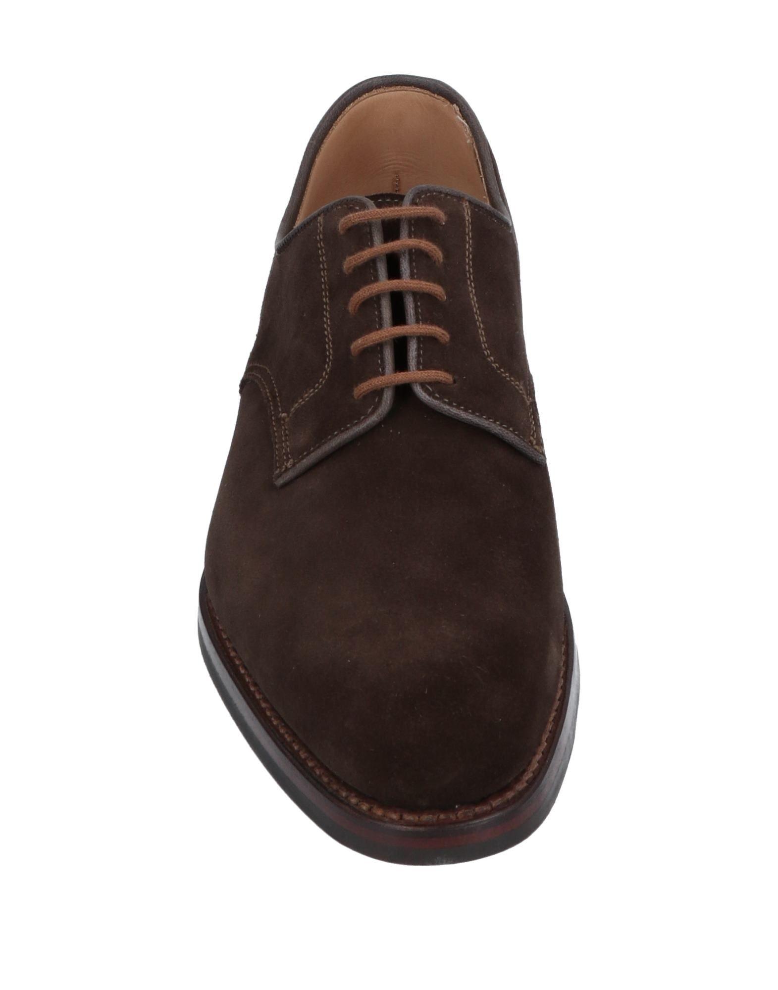 Crockett and Jones Leather Lace-up Shoe in Dark Brown (Brown) for Men ...