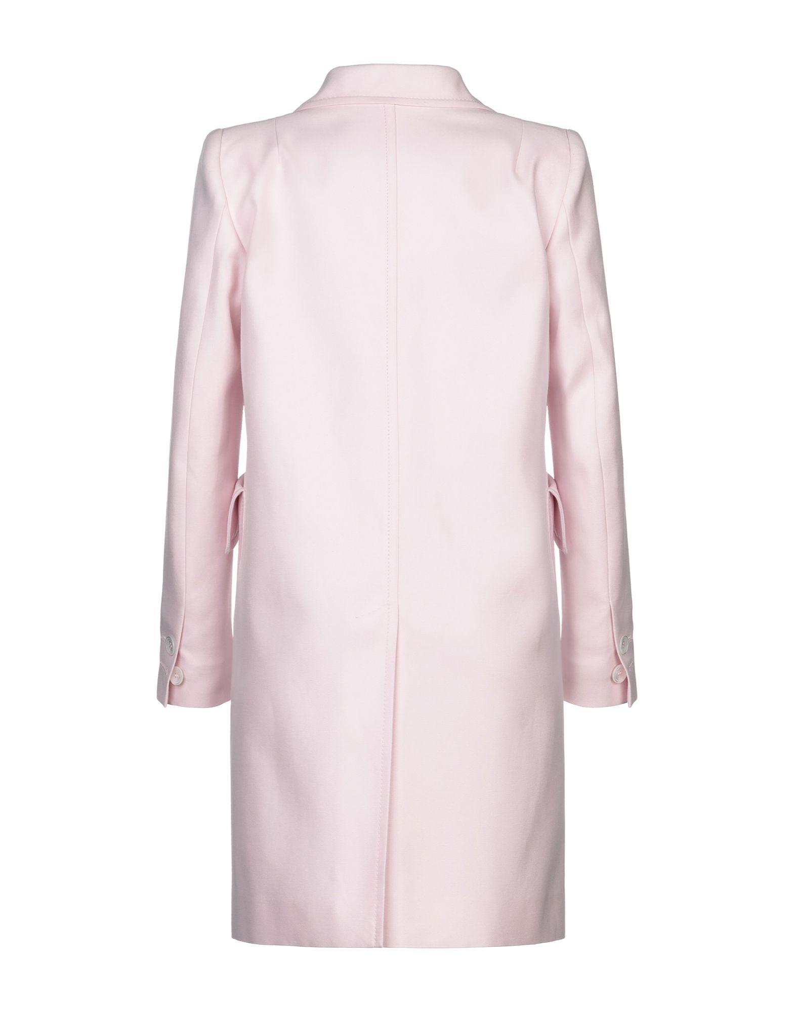 DSquared² Satin Overcoat in Light Pink (Pink) Lyst