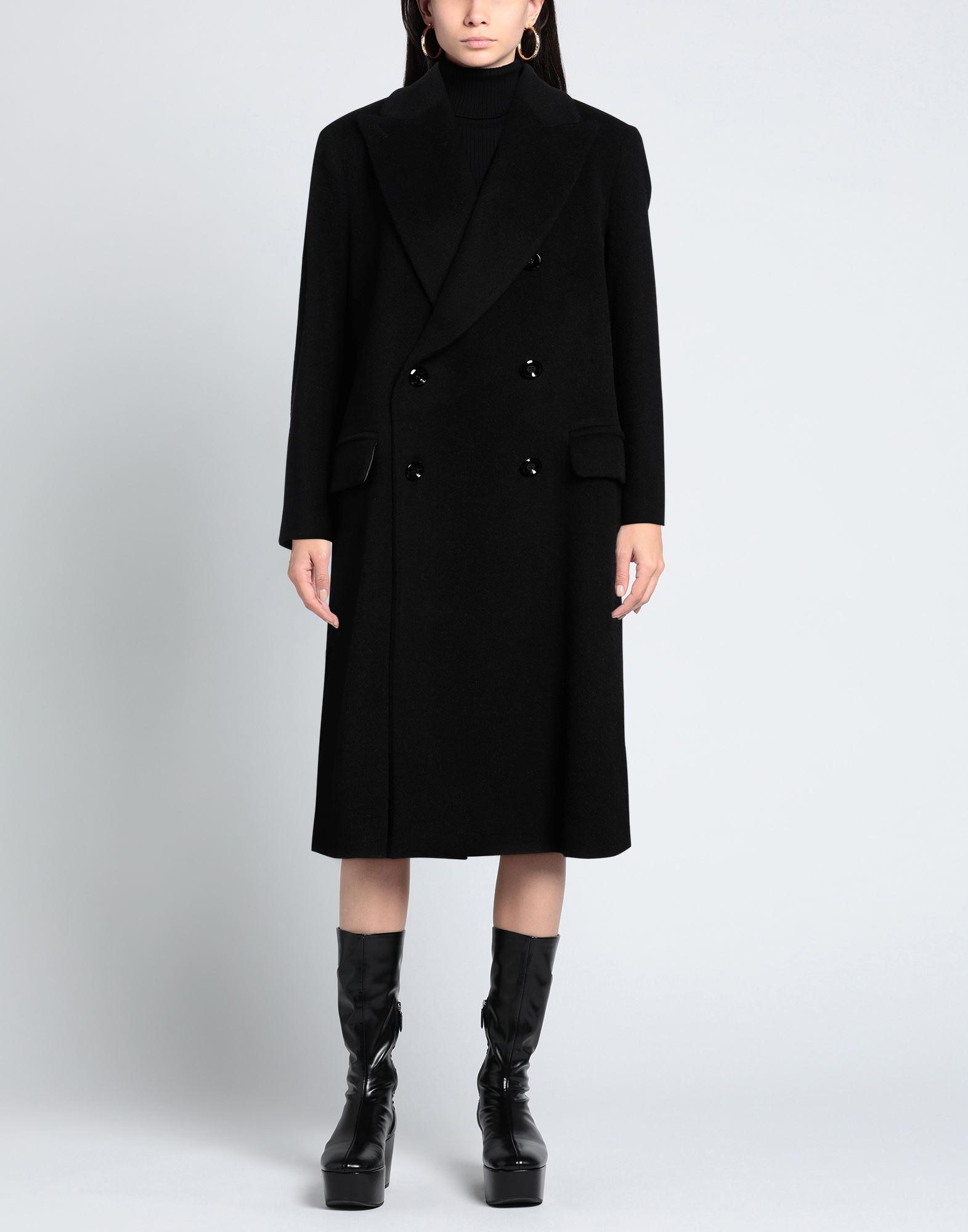 Palto Coat in Black Lyst