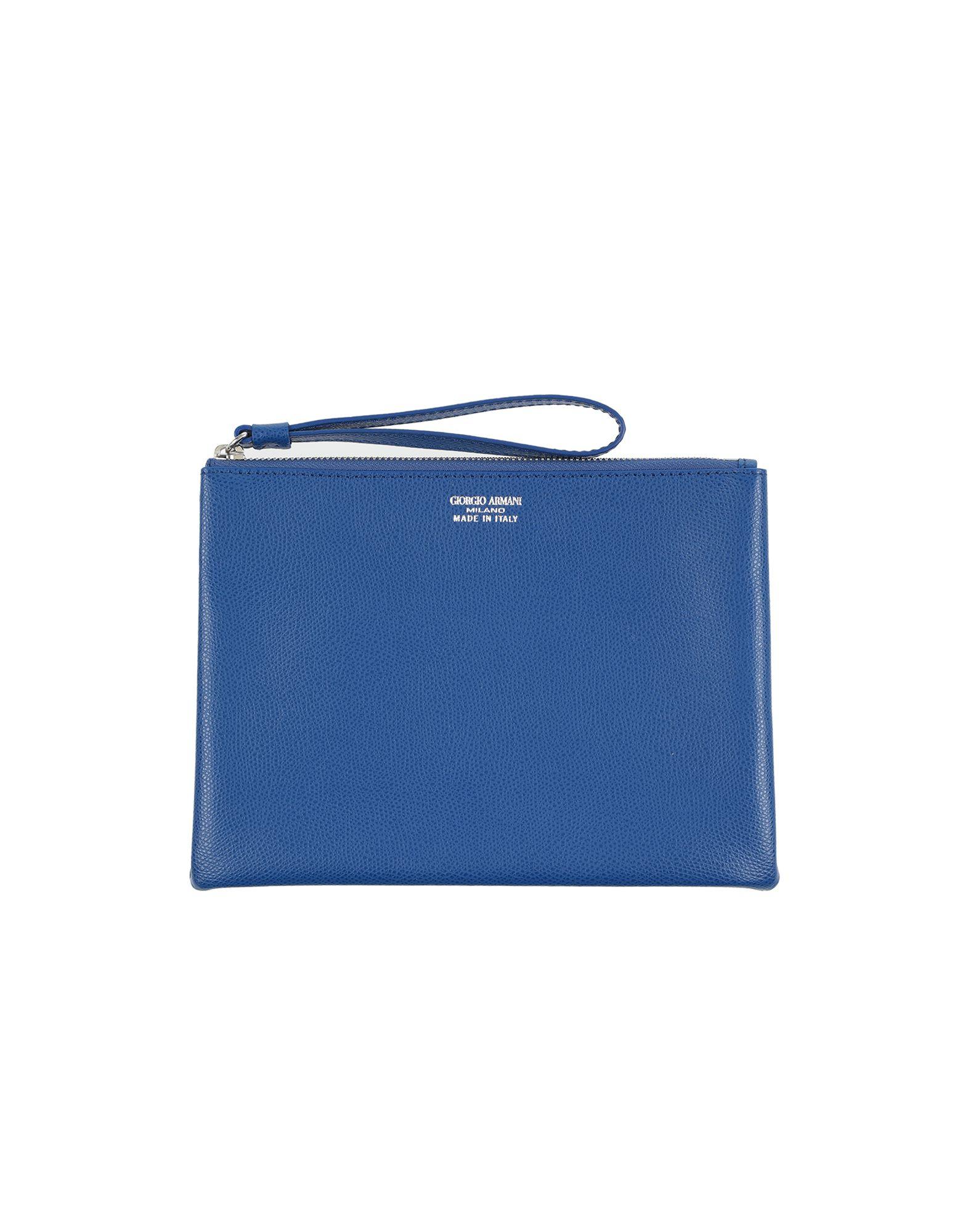 Armani Pouch in Blue Lyst