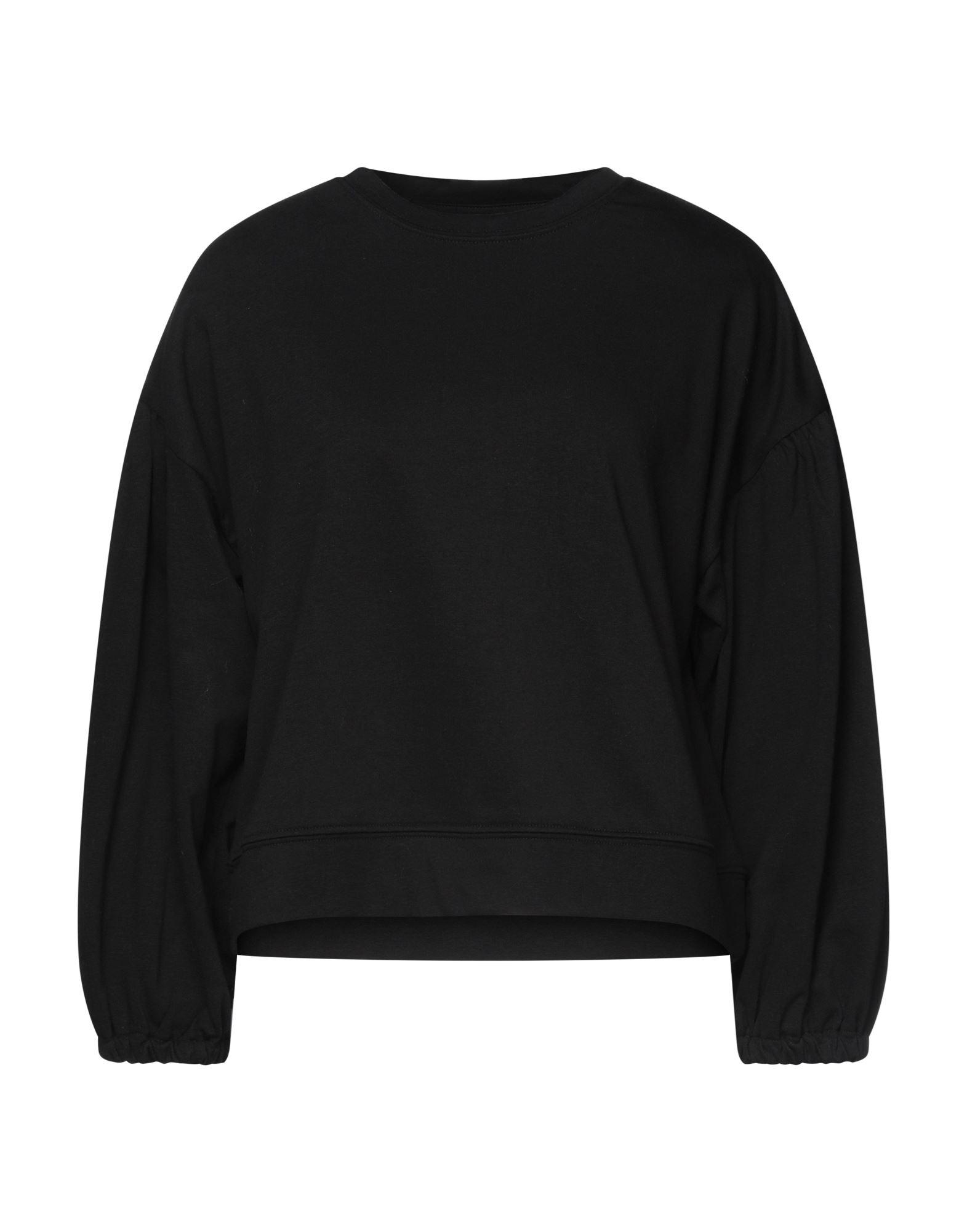 Jacqueline De Yong Fleece Sweatshirt in Black | Lyst