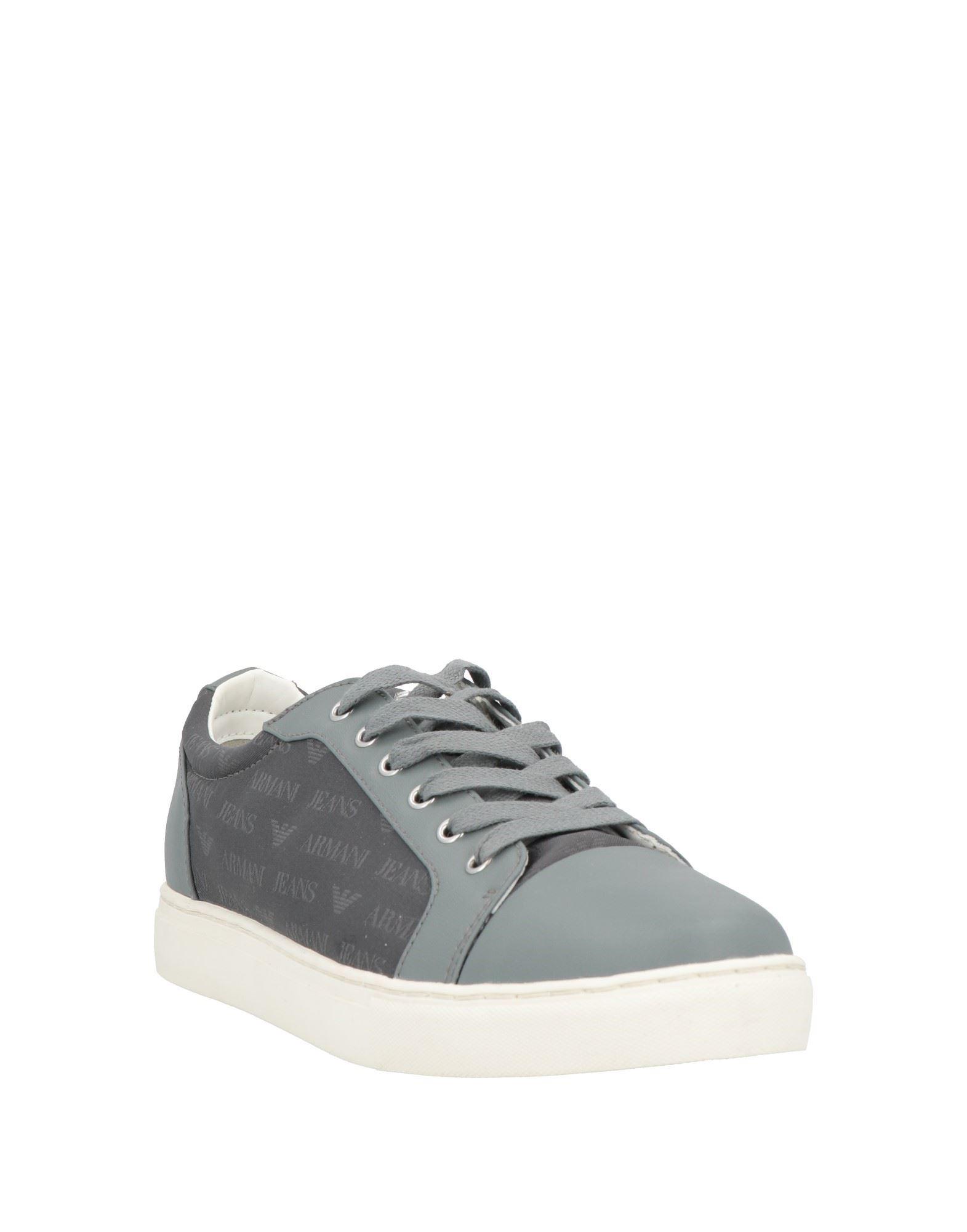 Armani Jeans Trainers in Gray for Men | Lyst