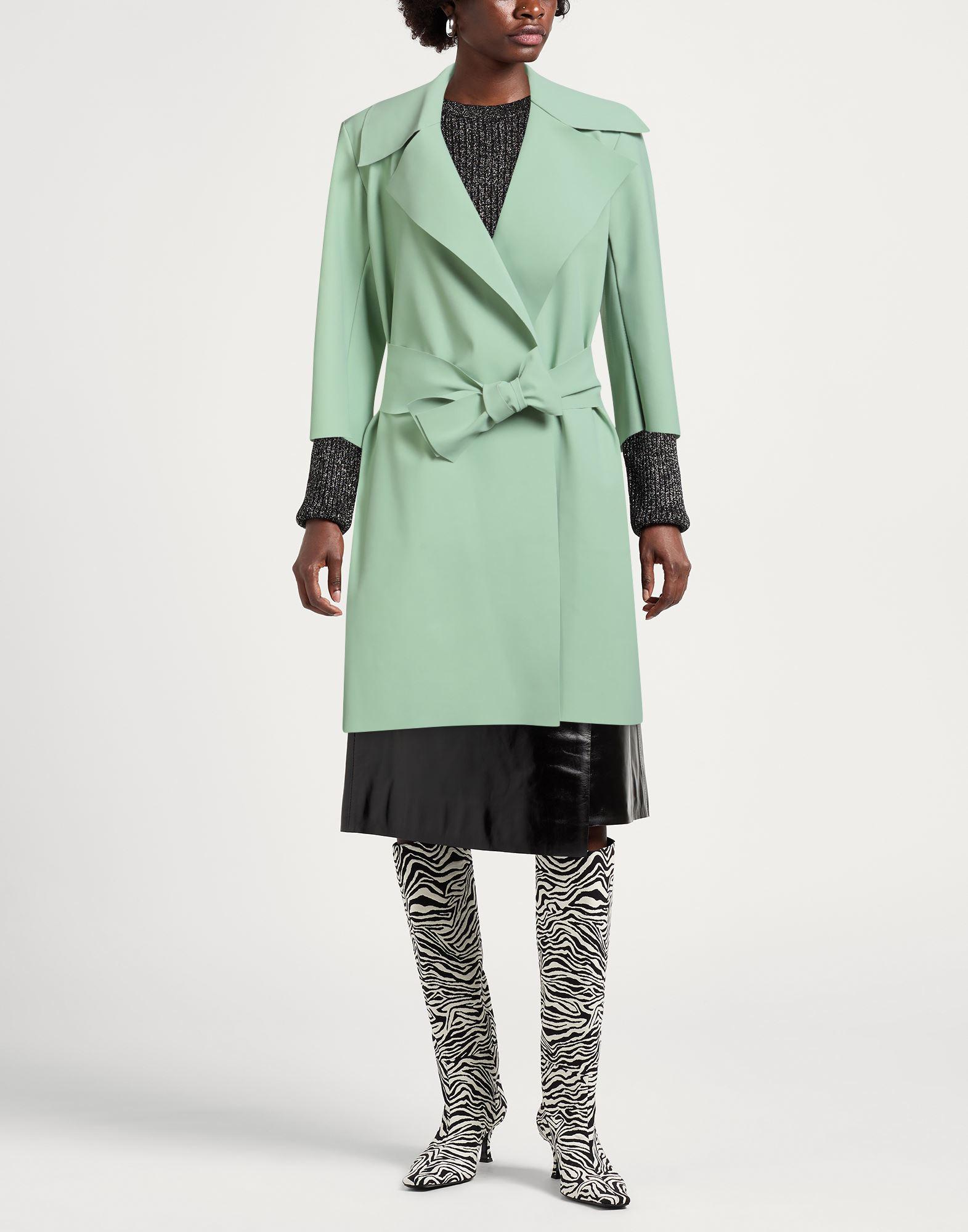 La Petite Robe Di Chiara Boni Overcoat Trench Coat Polyamide