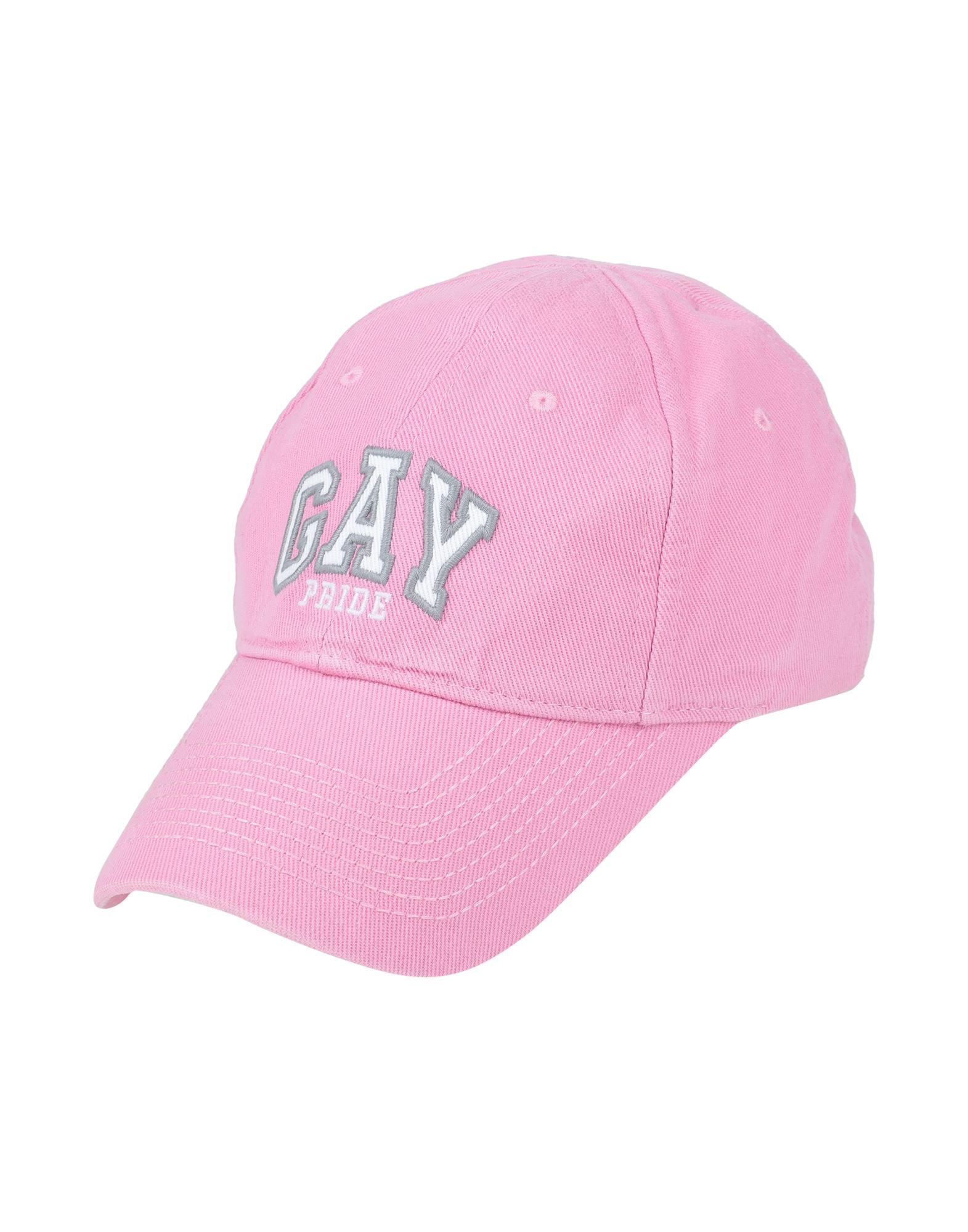 Balenciaga Cotton Hat in Pink | Lyst