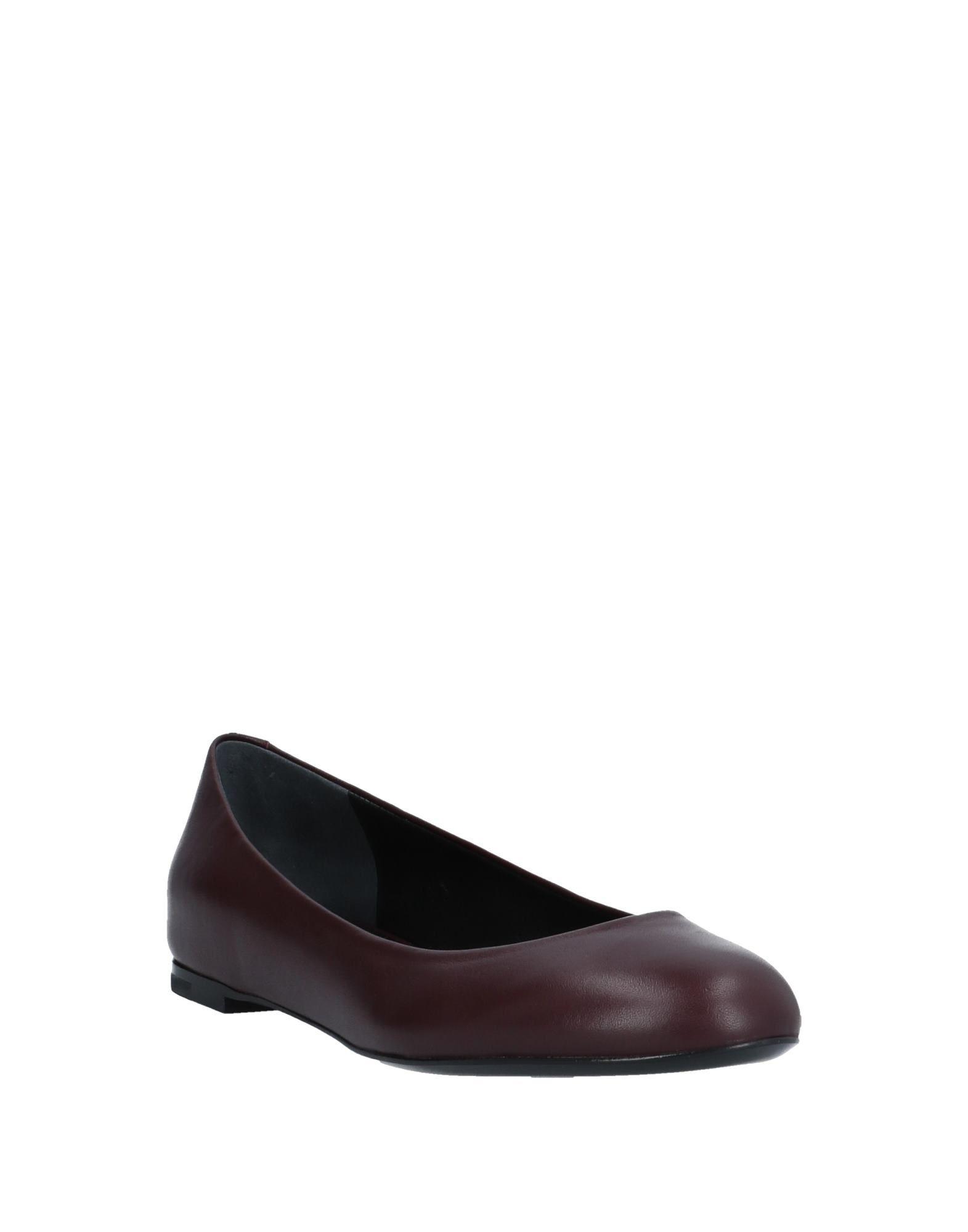 jil sander square toe flats