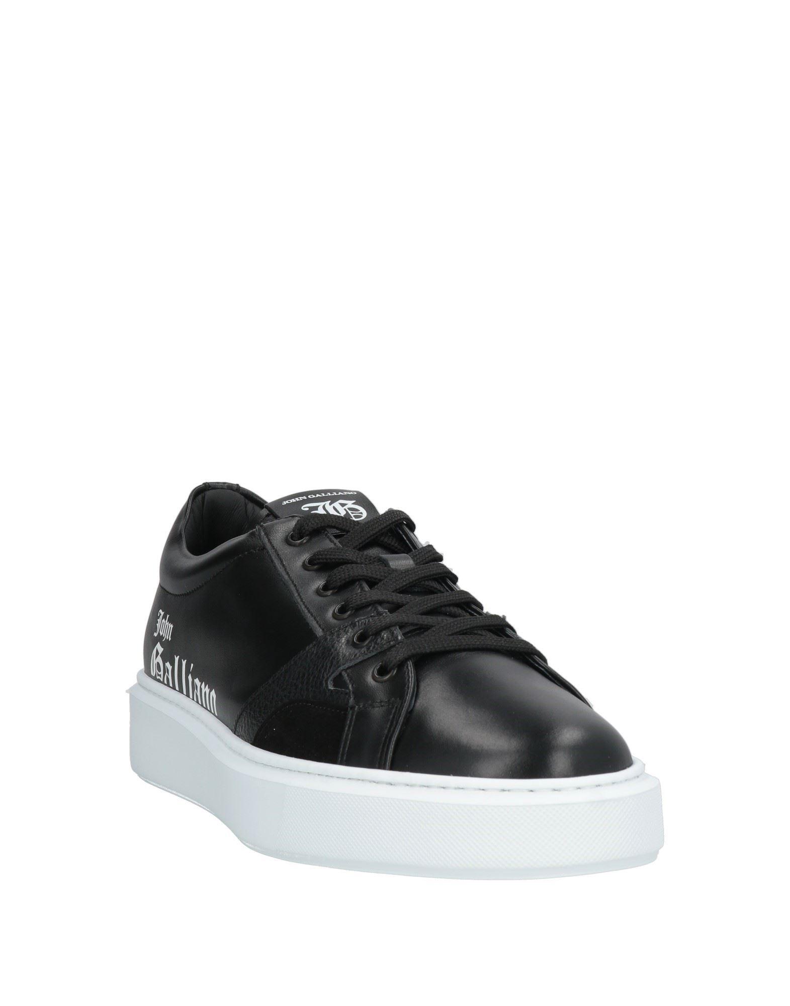 靴 john galliano leather shoes Leather low trainers John Galliano White size 41 EU in