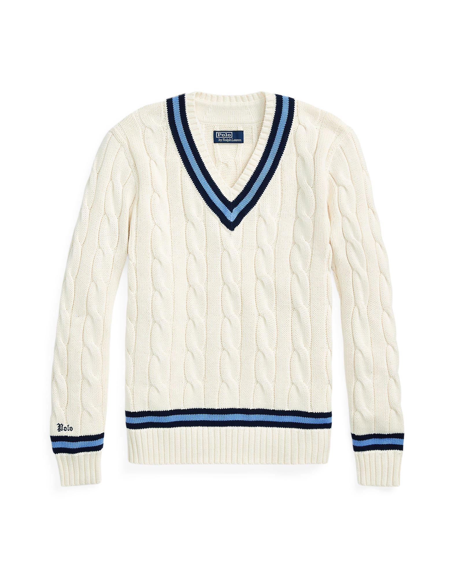 Polo Ralph Lauren Sweater in White for Men | Lyst
