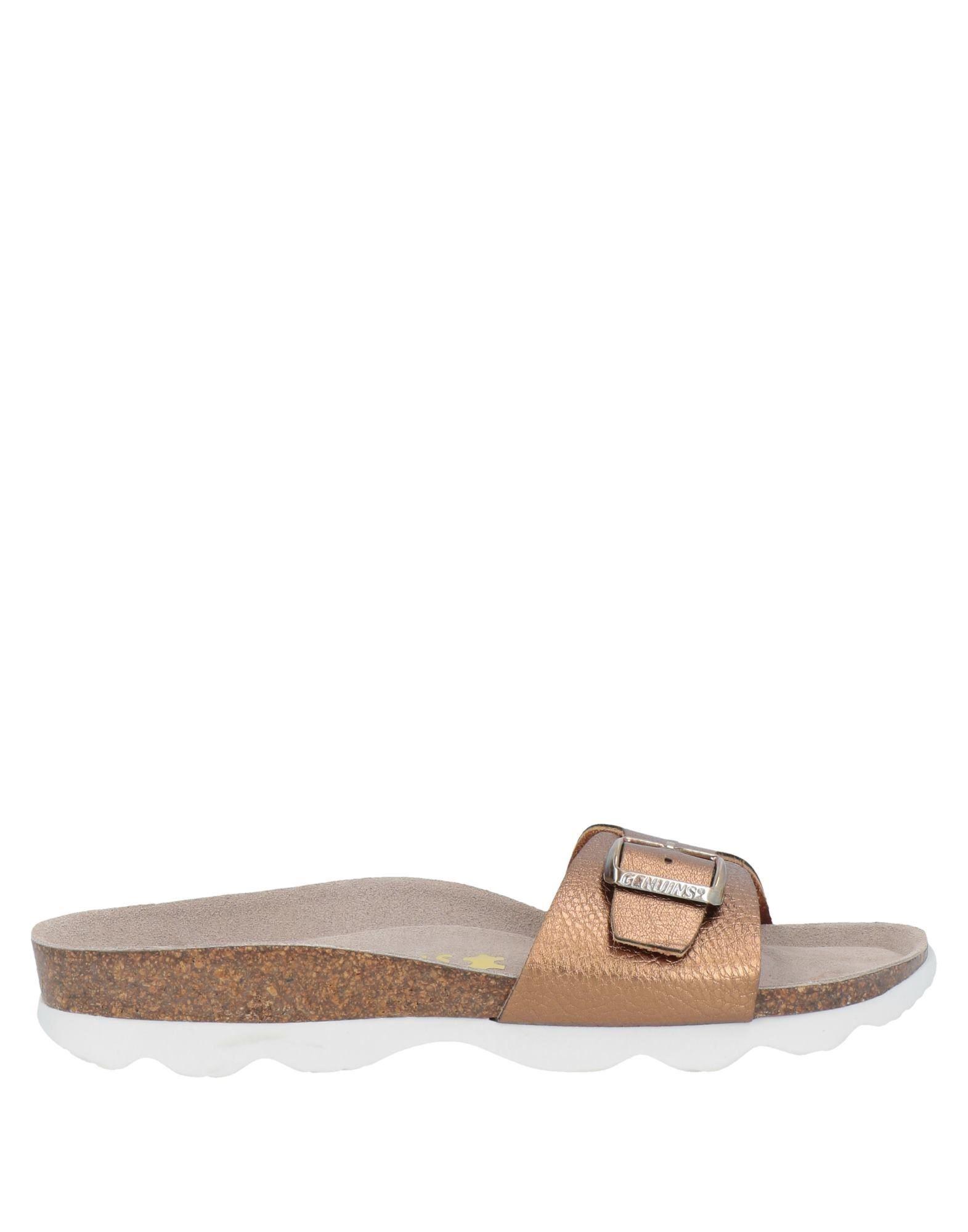 Genuins Leather Sandals | Lyst