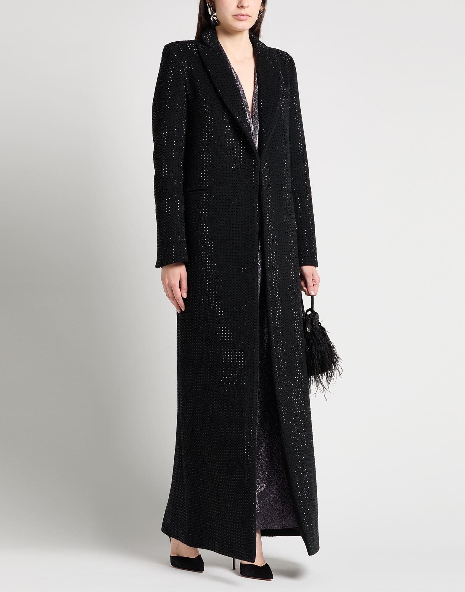 Coat With Floral Pin