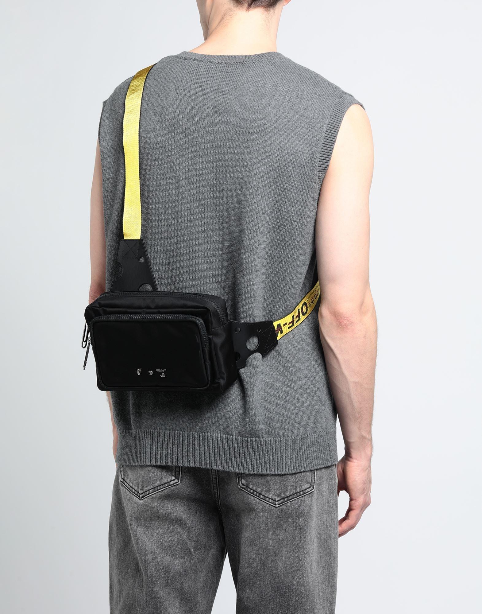 Off-White Virgil Abloh Cross-body Bag in Black for Men | Lyst