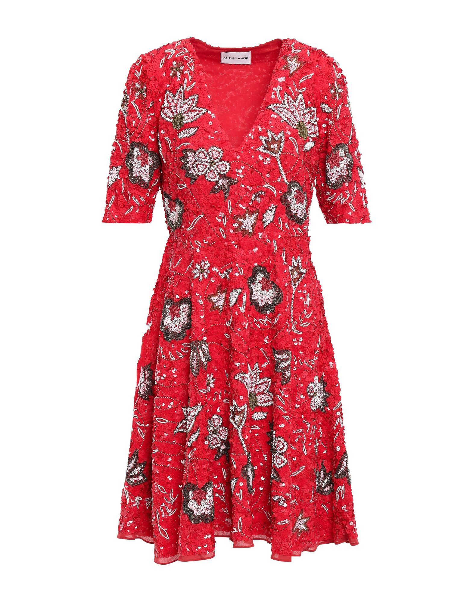 Antik Batik Short Dress in Red - Lyst