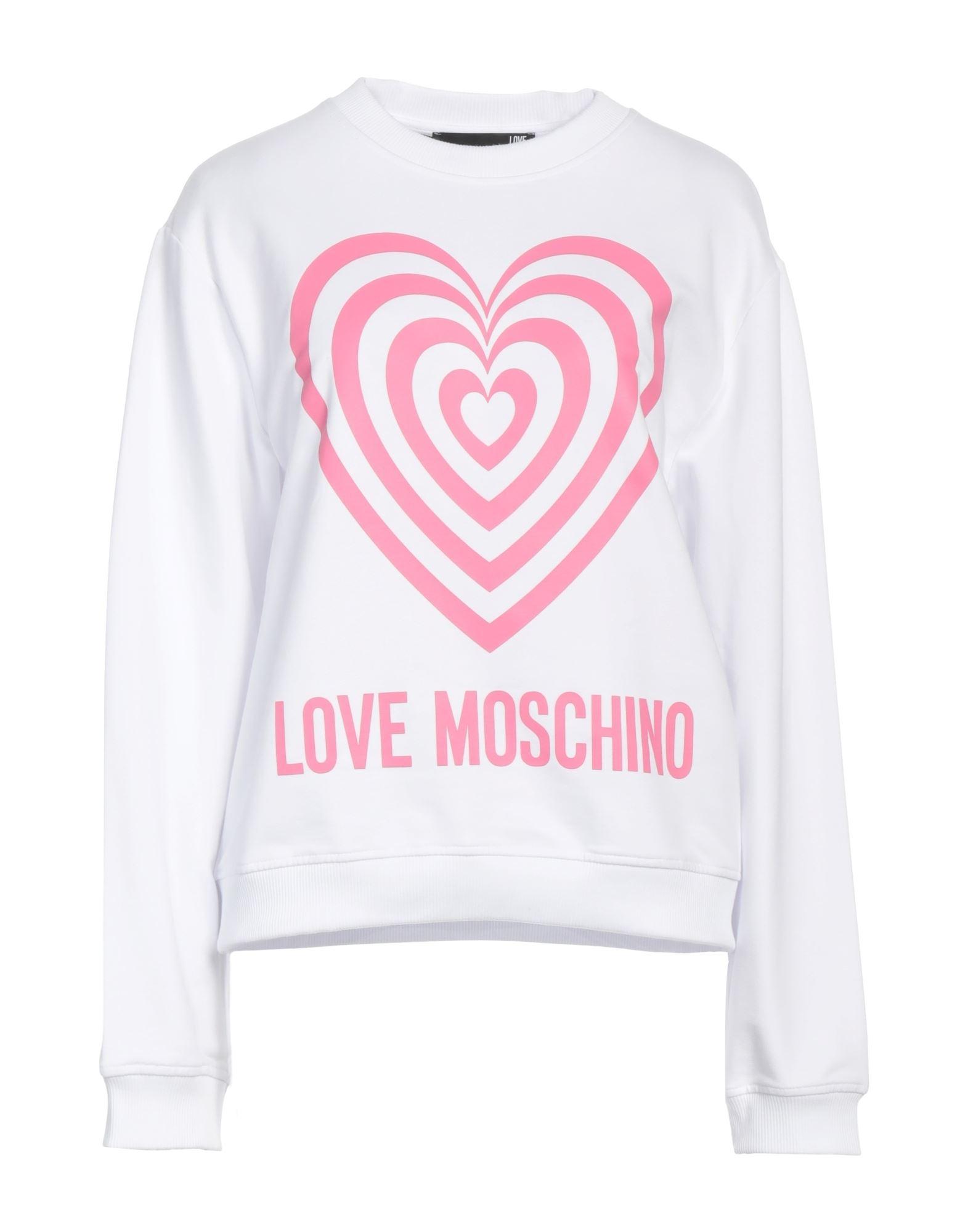 Tænke kamera rysten Love Moschino Sweatshirt in Pink | Lyst