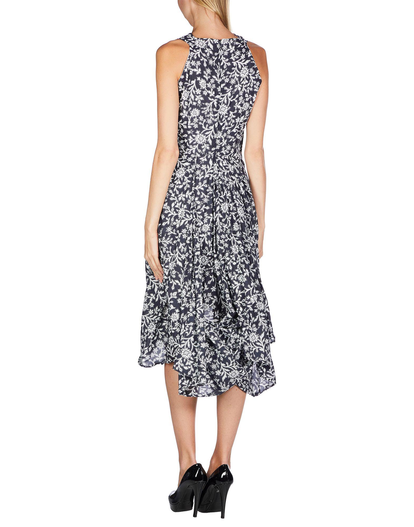 Vivienne Westwood Anglomania Cotton 3/4 Length Dress - Lyst