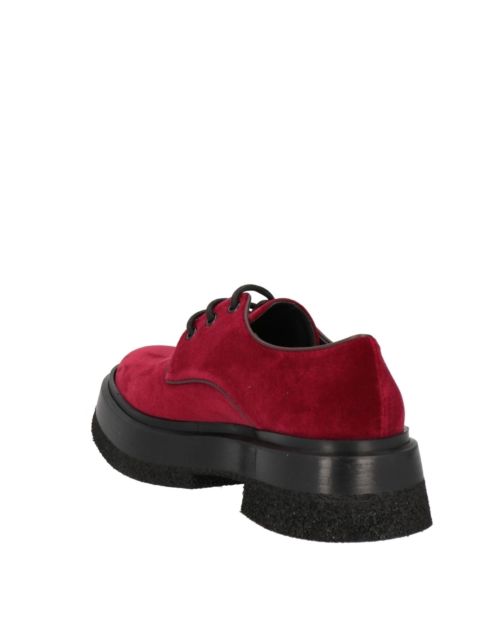 Maroon lace up best sale flats