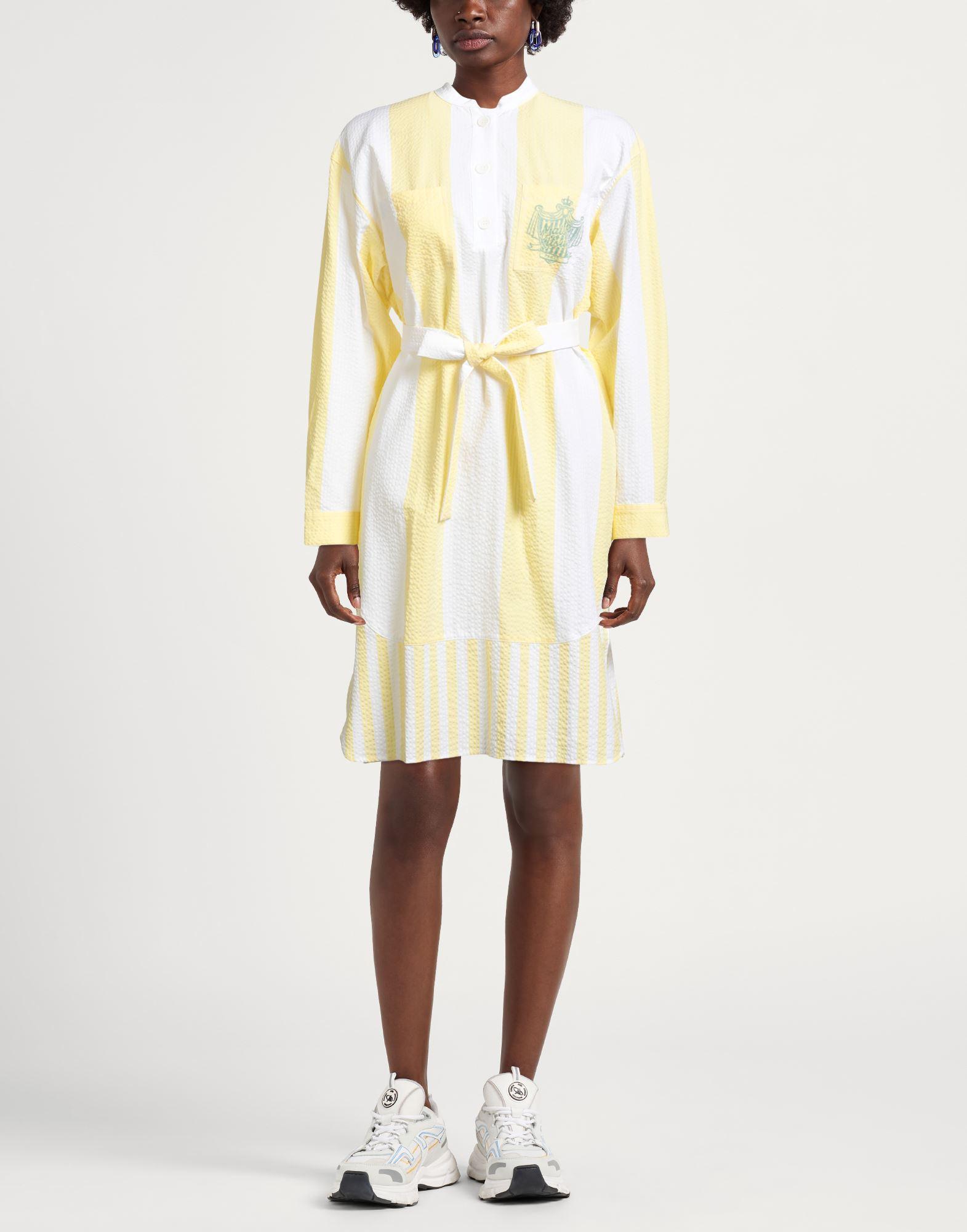 美品 Maison Kitsune OLY MINI SMOCK DRESS Maison Kitsuné cotton dress Double Pocket PRM EU
