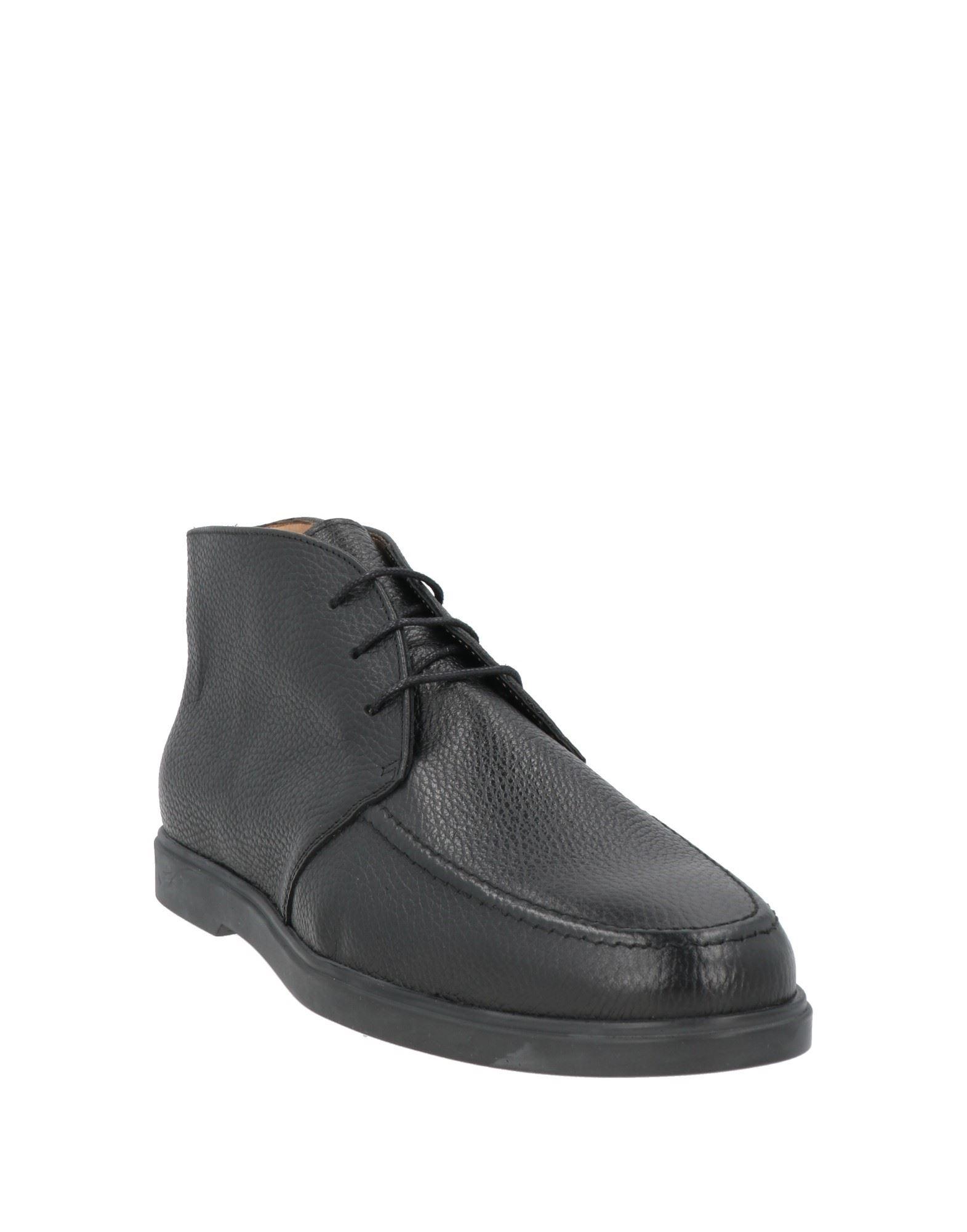 Cerruti 1881 Black Cowhide Men\'s Boot Cerruti Black Italian Leather Men main image 2