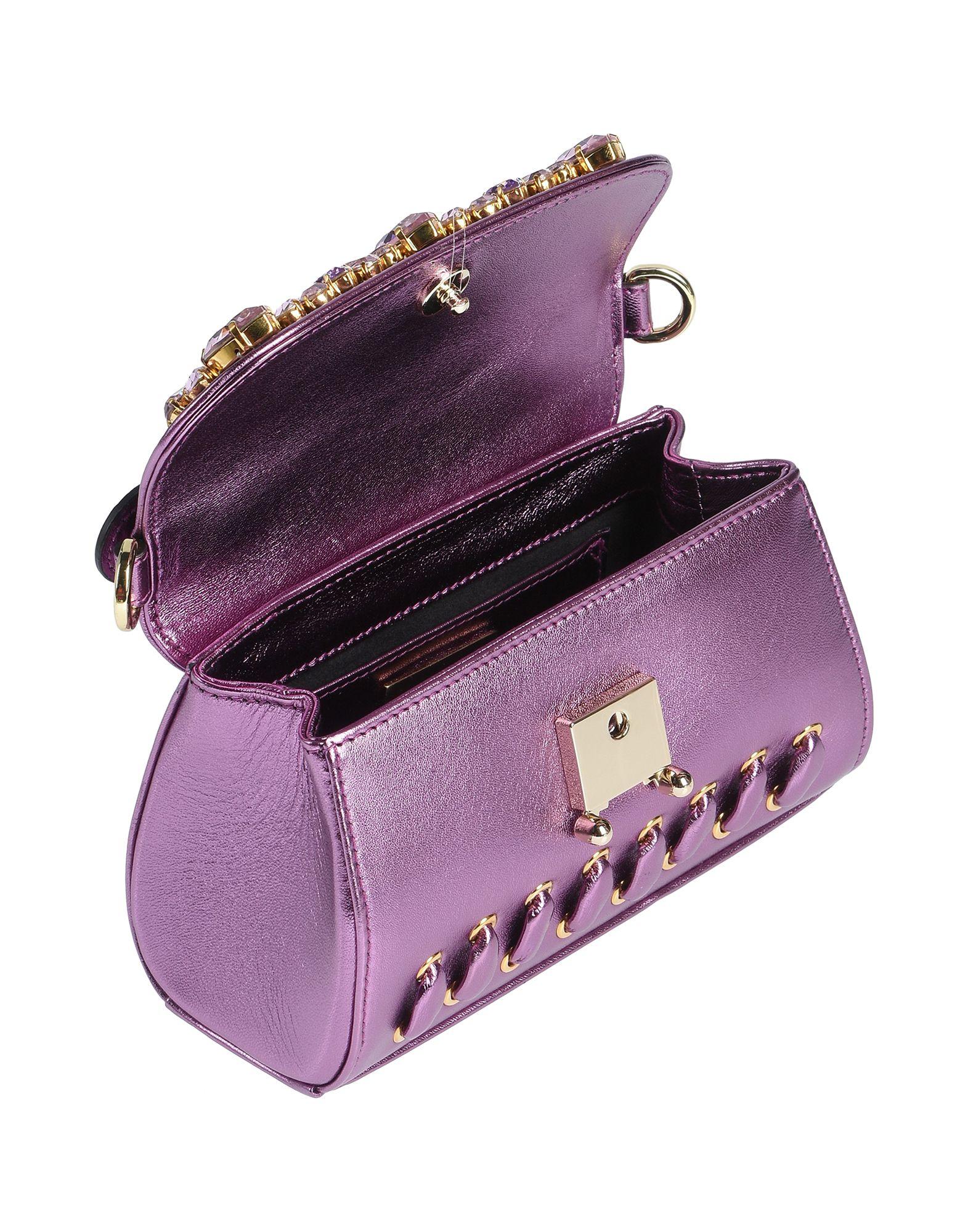 Gedebe Leather Handbag in Light Purple (Purple) Lyst