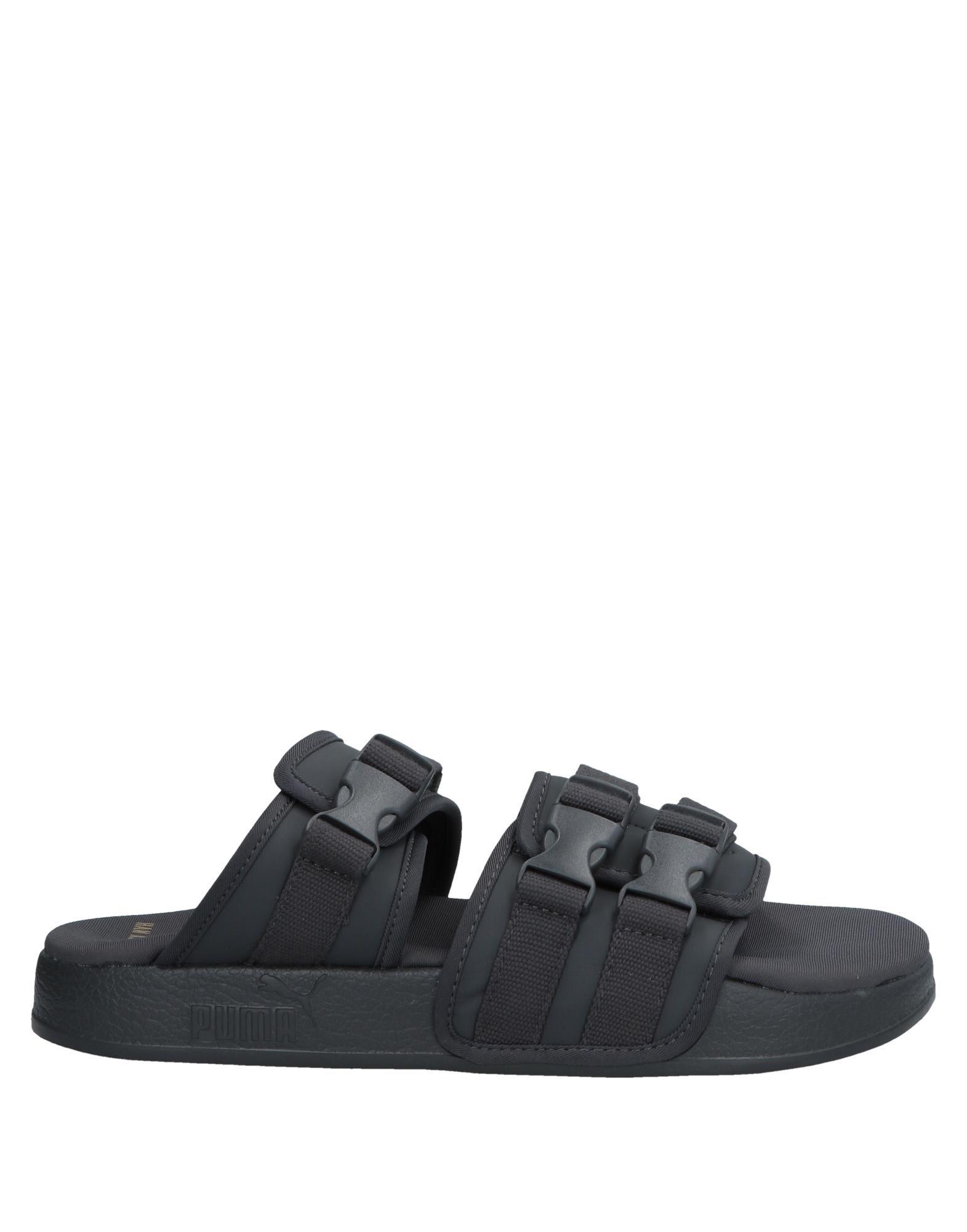 puma buckle sandals