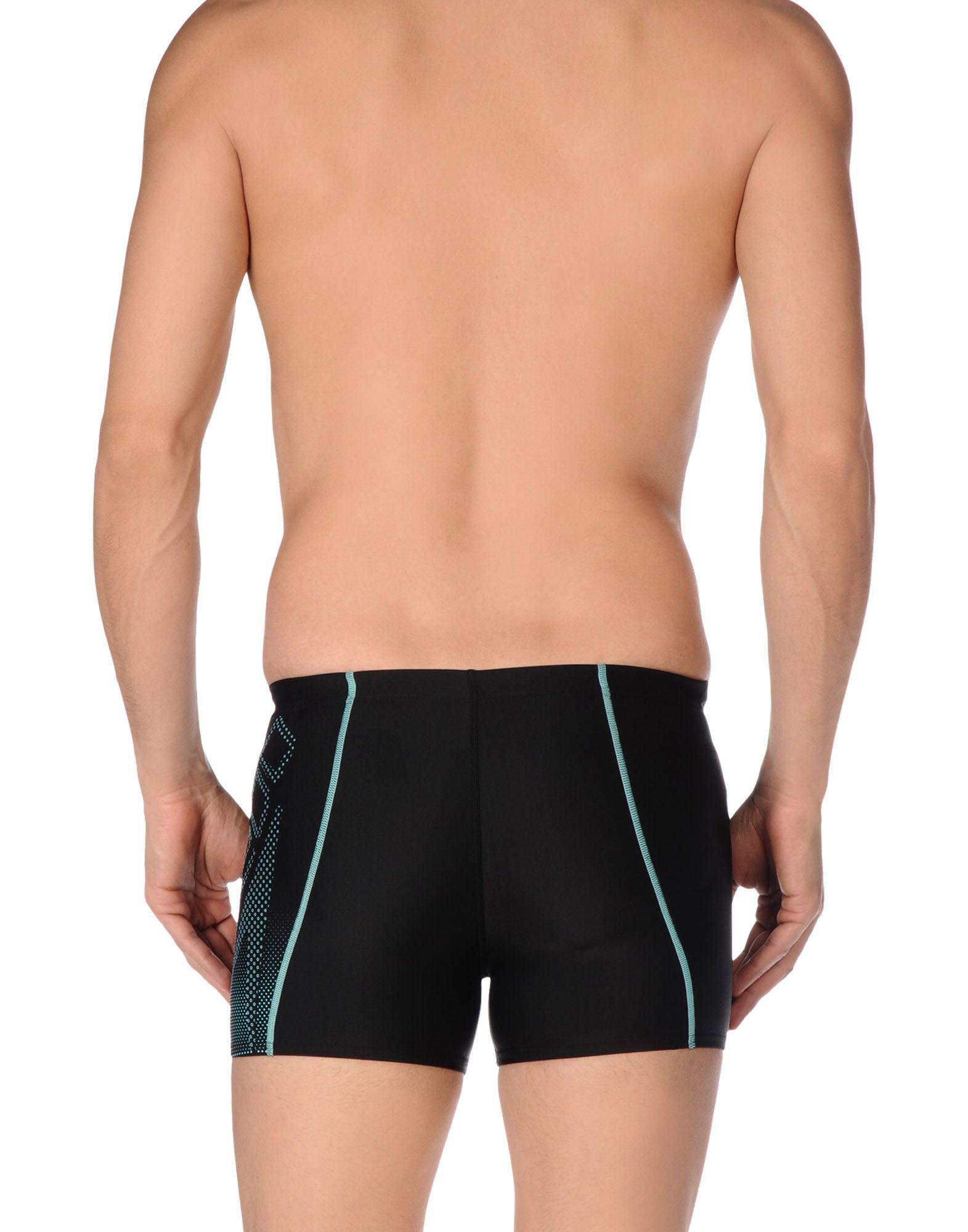 Lyst Speedo Swimming Trunks in Black for Men