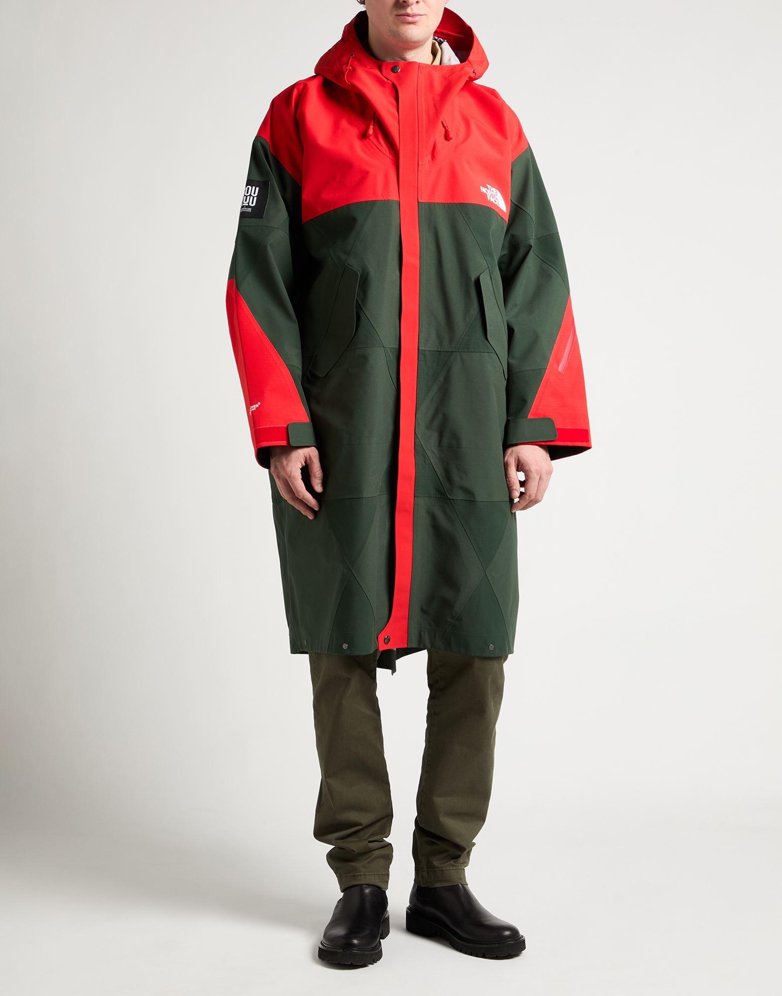 North face red raincoat deals