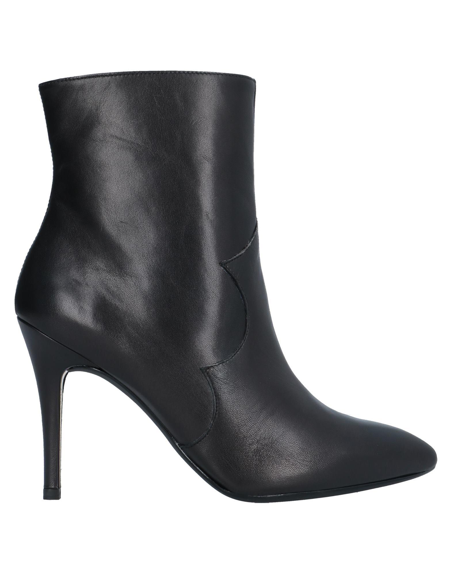 Unisa Leather Ankle Boots in Black - Lyst