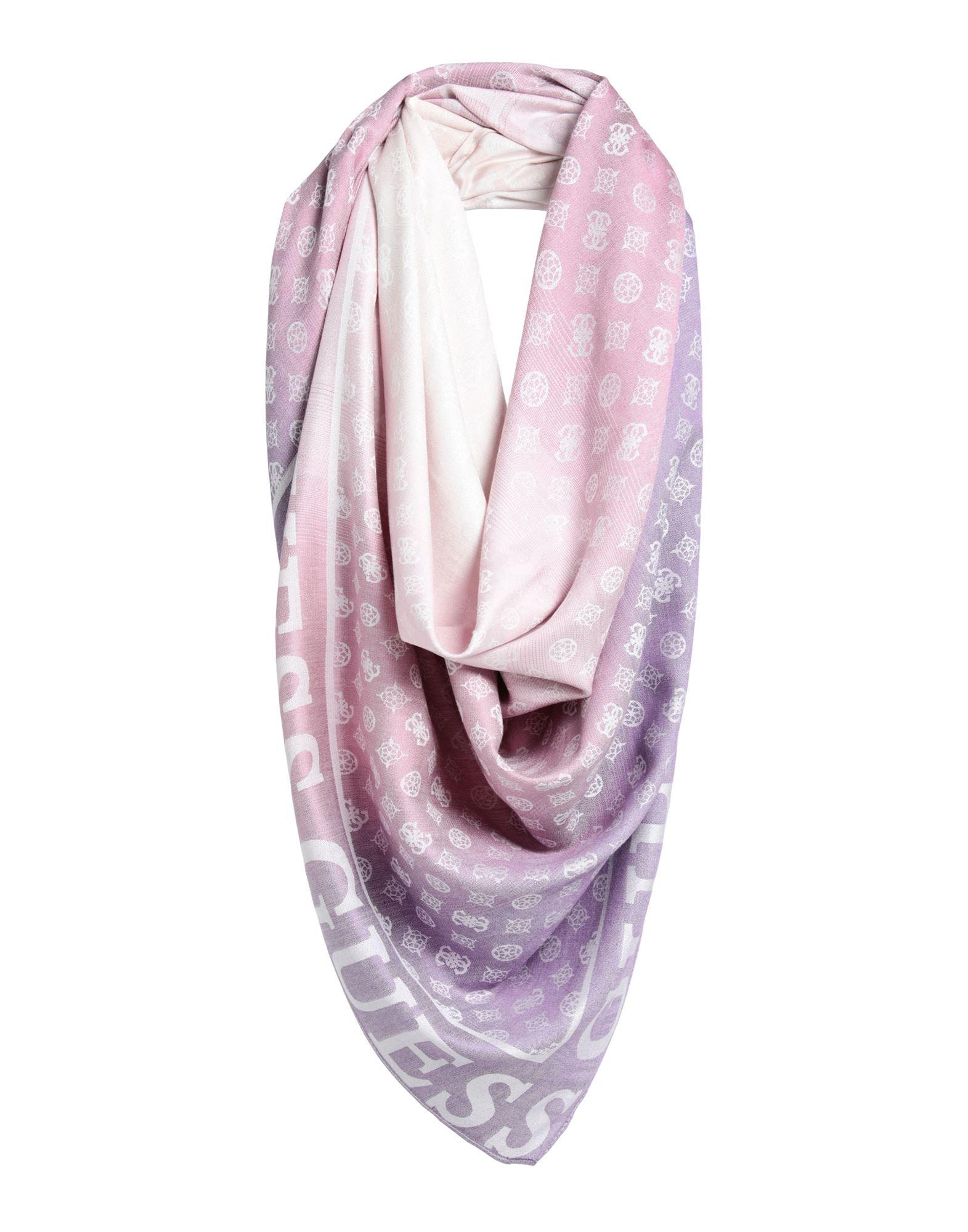 Guess pink outlet scarf