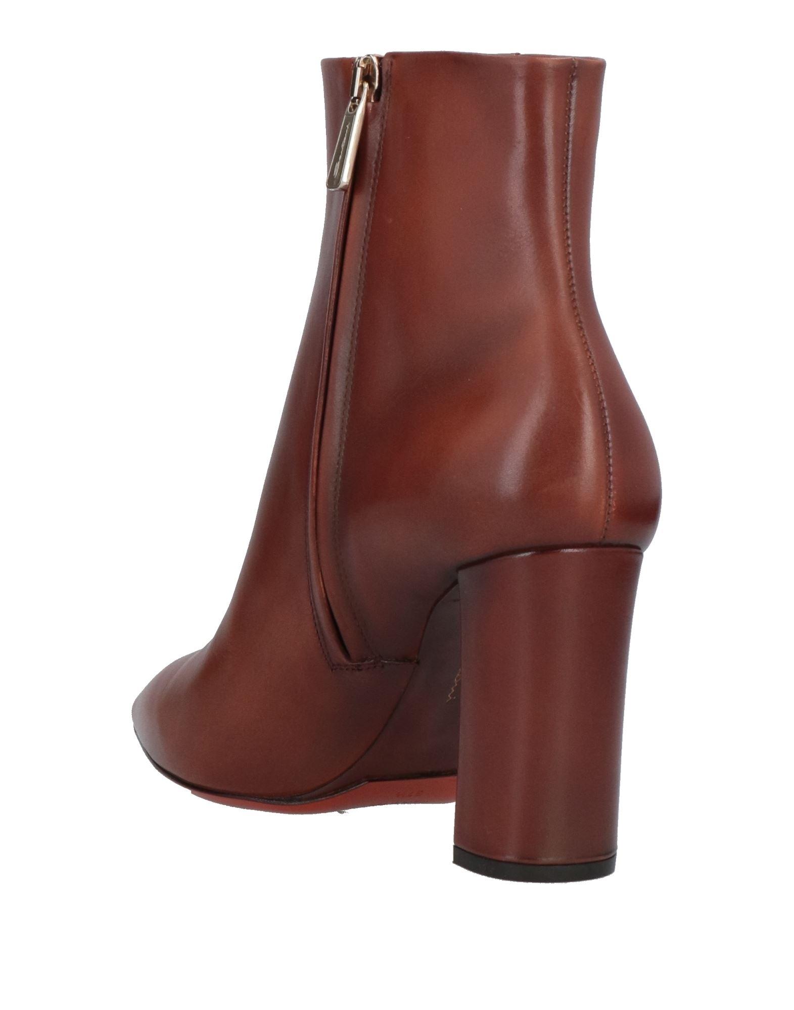 Santoni Ankle Boots in Brown | Lyst