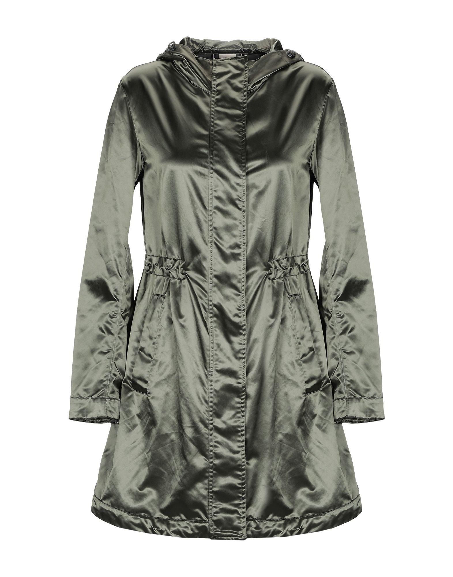 Colmar Satin Overcoat in Military Green (Green) Lyst