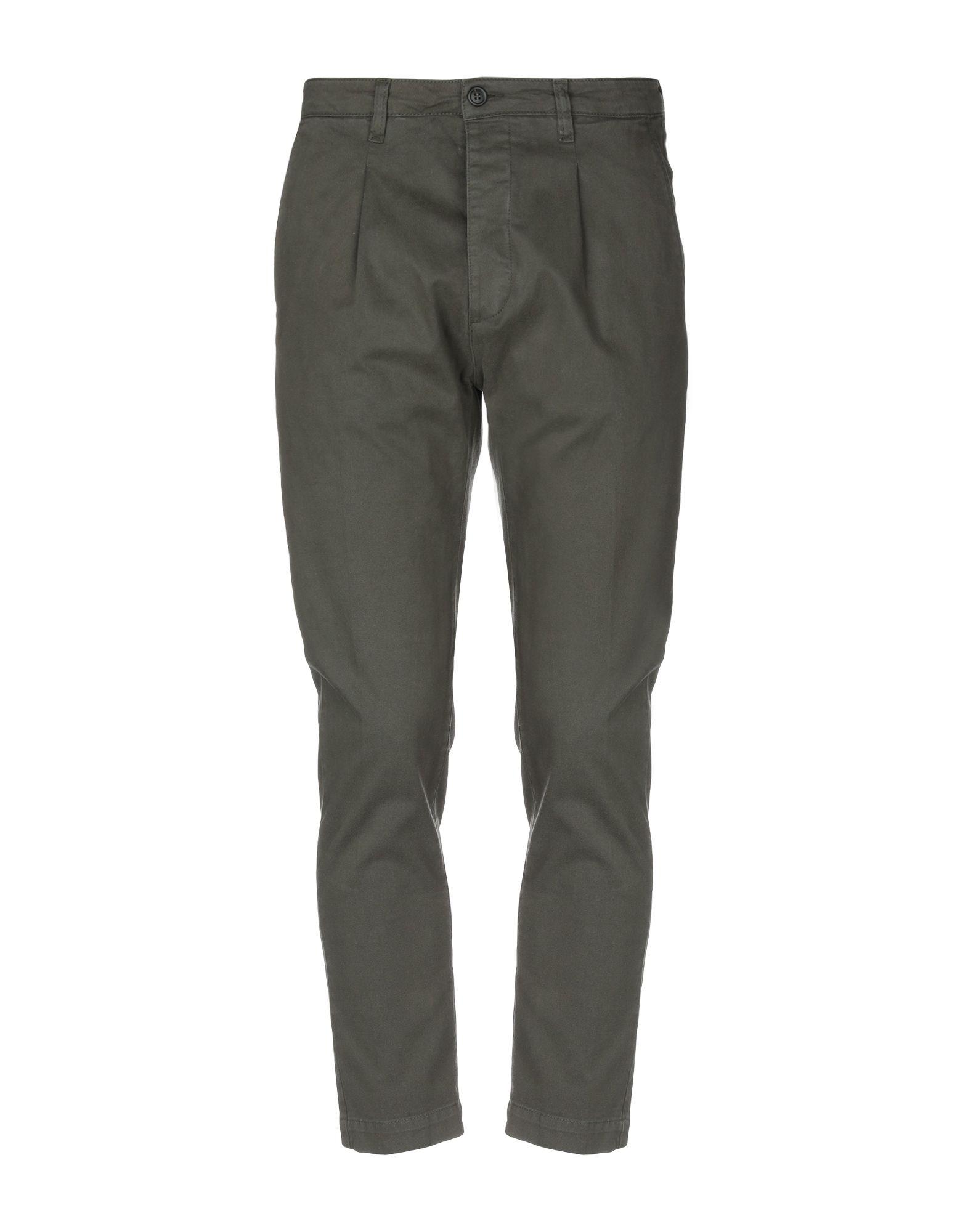 Cruna Cotton Casual Pants in Military Green (Green) for Men - Lyst