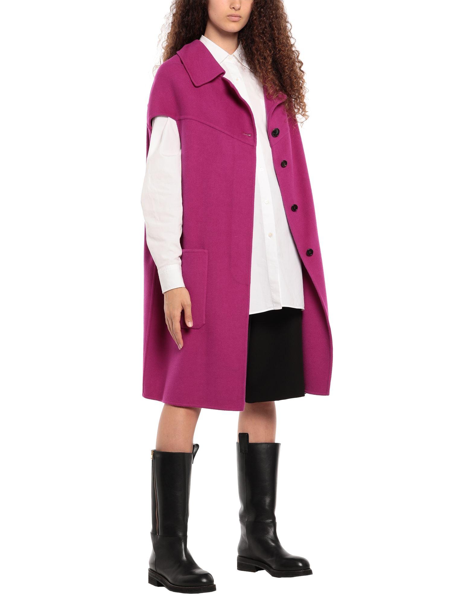 mauve coat