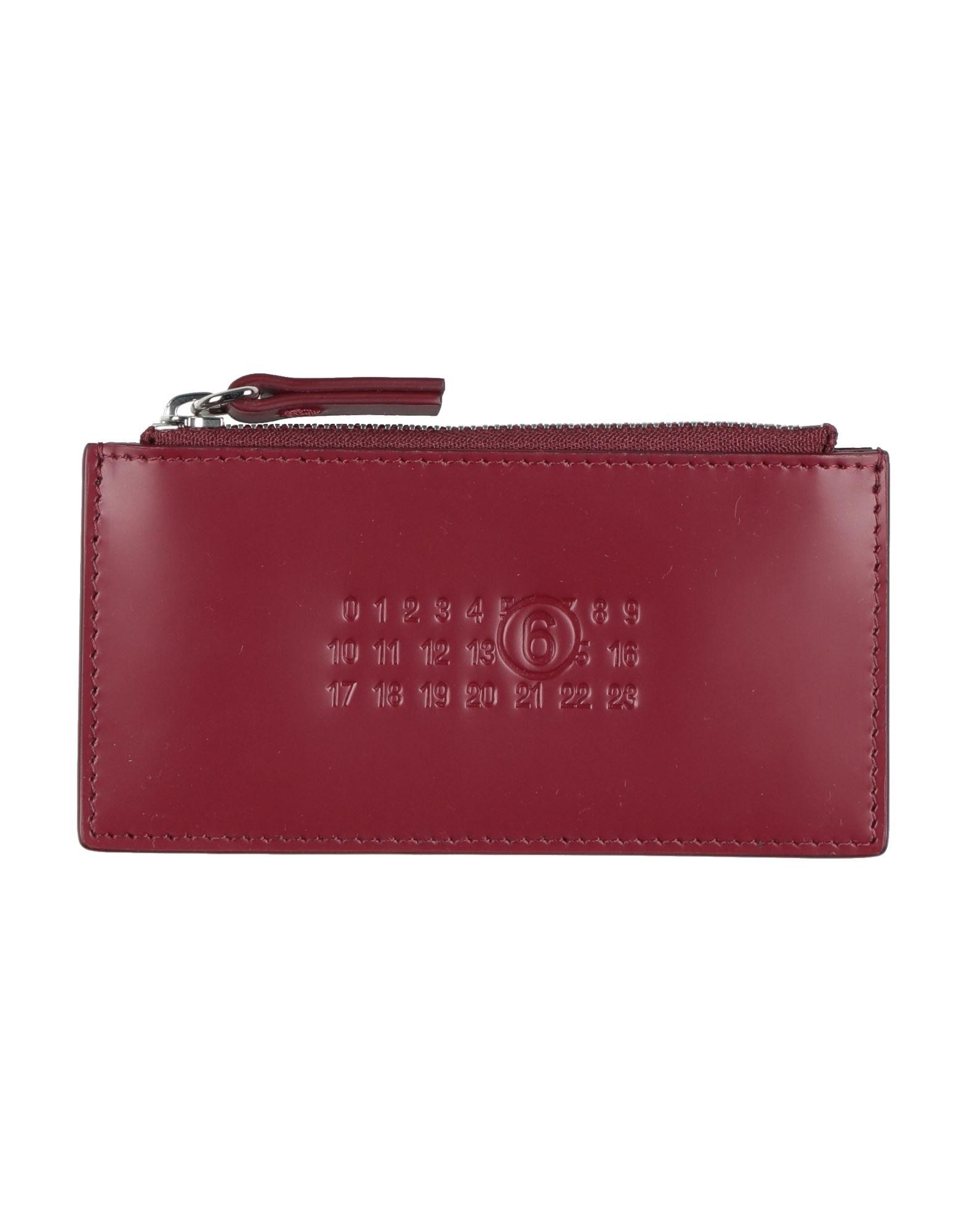 ★MM6 大人気 財布★SS25 Women's Logo Plaque Card Wallet MM6 by Maison Martin Margiela Wallets and cardholders for