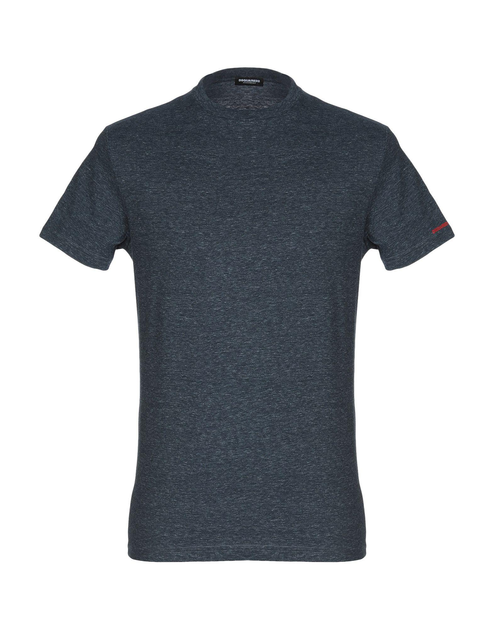 DSquared² Cotton Undershirt in Slate Blue (Blue) for Men Save 19 Lyst