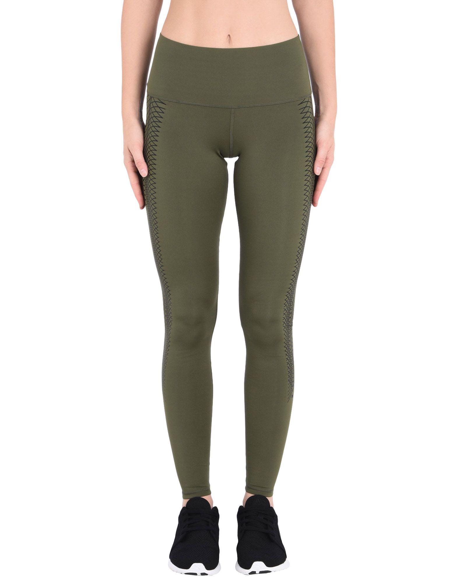 olive green puma leggings