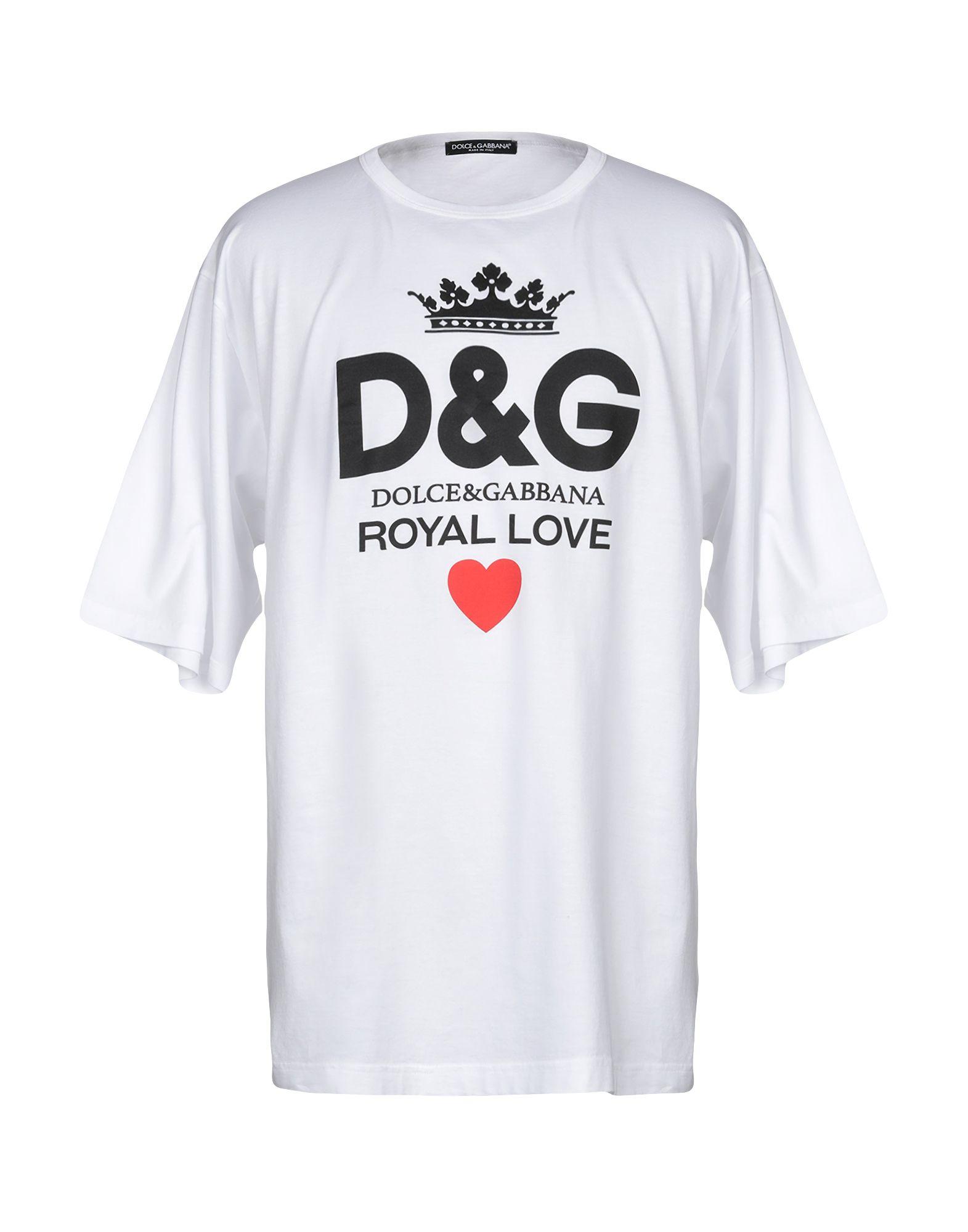 Dolce & Gabbana Cotton T-shirt in White for Men - Lyst
