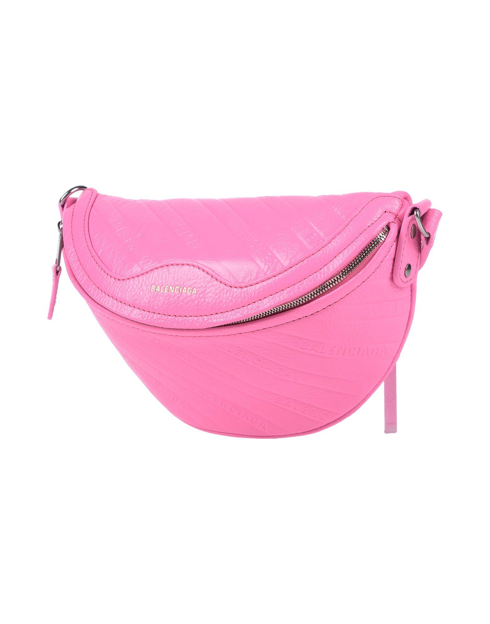 balenciaga pink bum bag