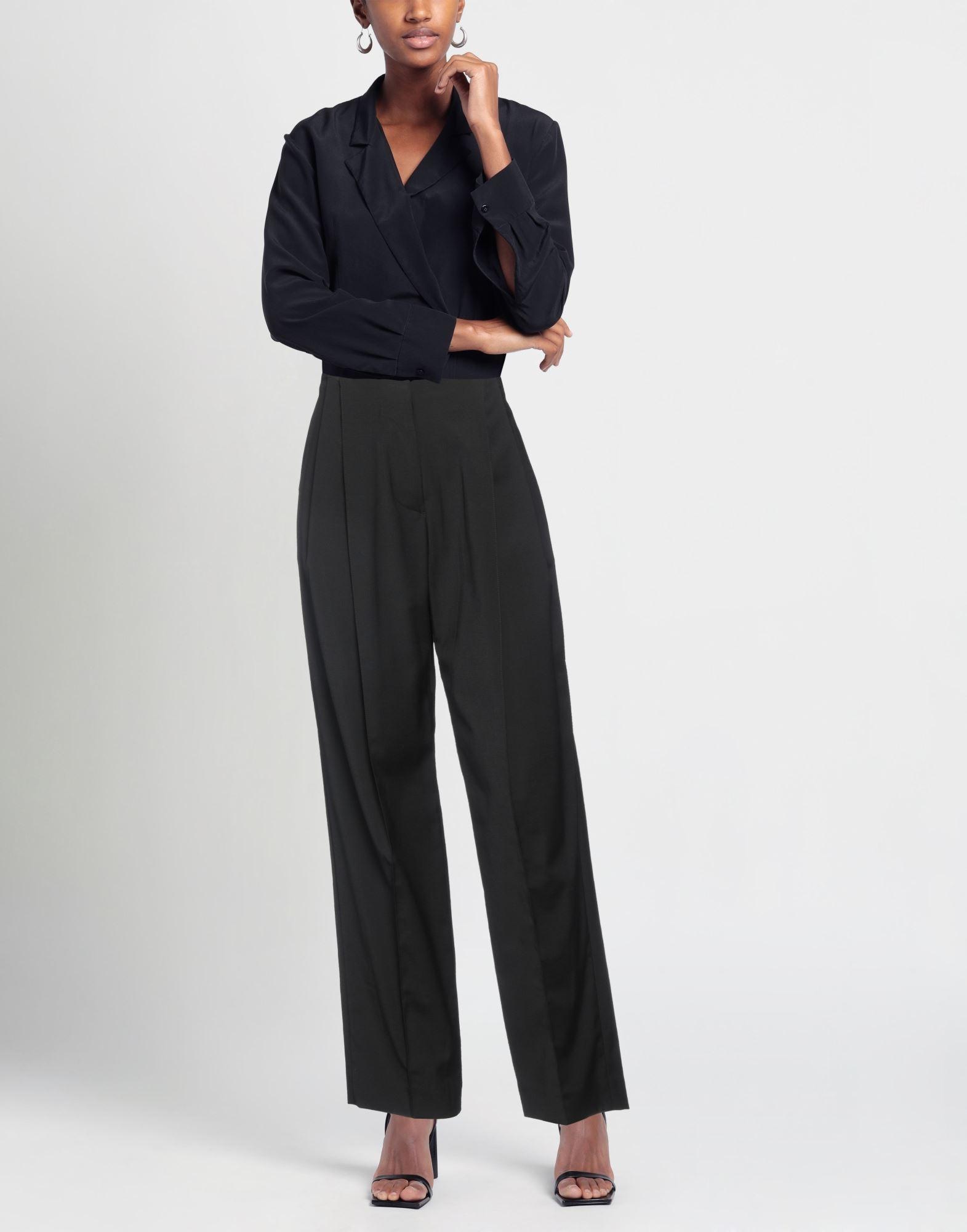 パンツ LOW CLASSIC FW24 WIDE WOOL TROUSERS (LW243PT11 0015) Wide Leg Grain Du Poudre Pant