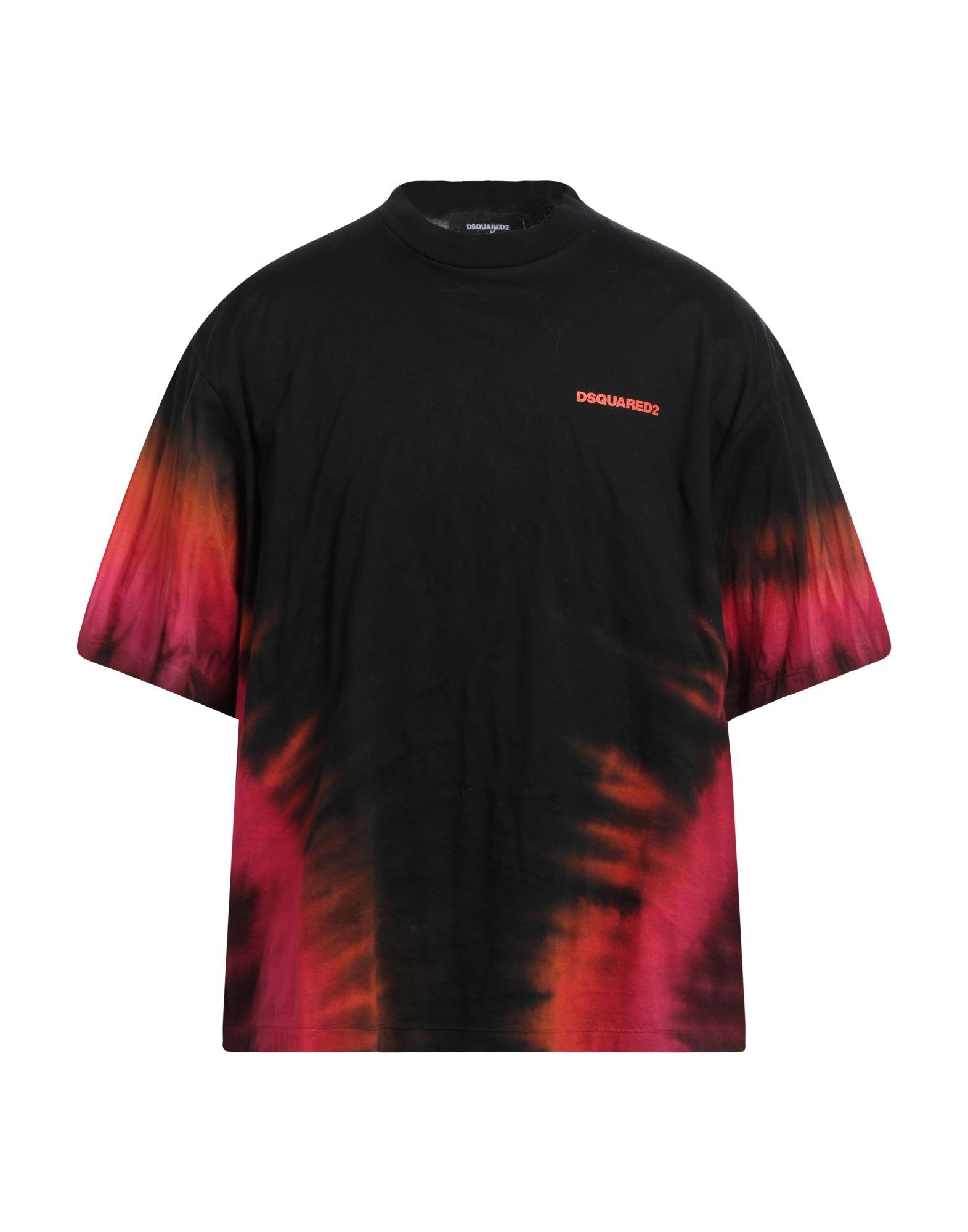 Dsquared black and red t shirt 2025