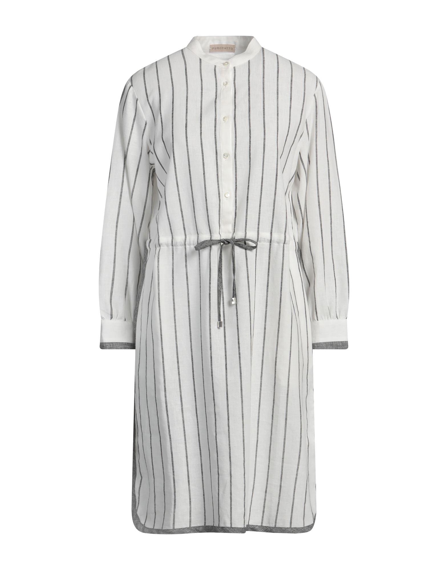 chinese dress ladies Pure linen midi dress main image 1