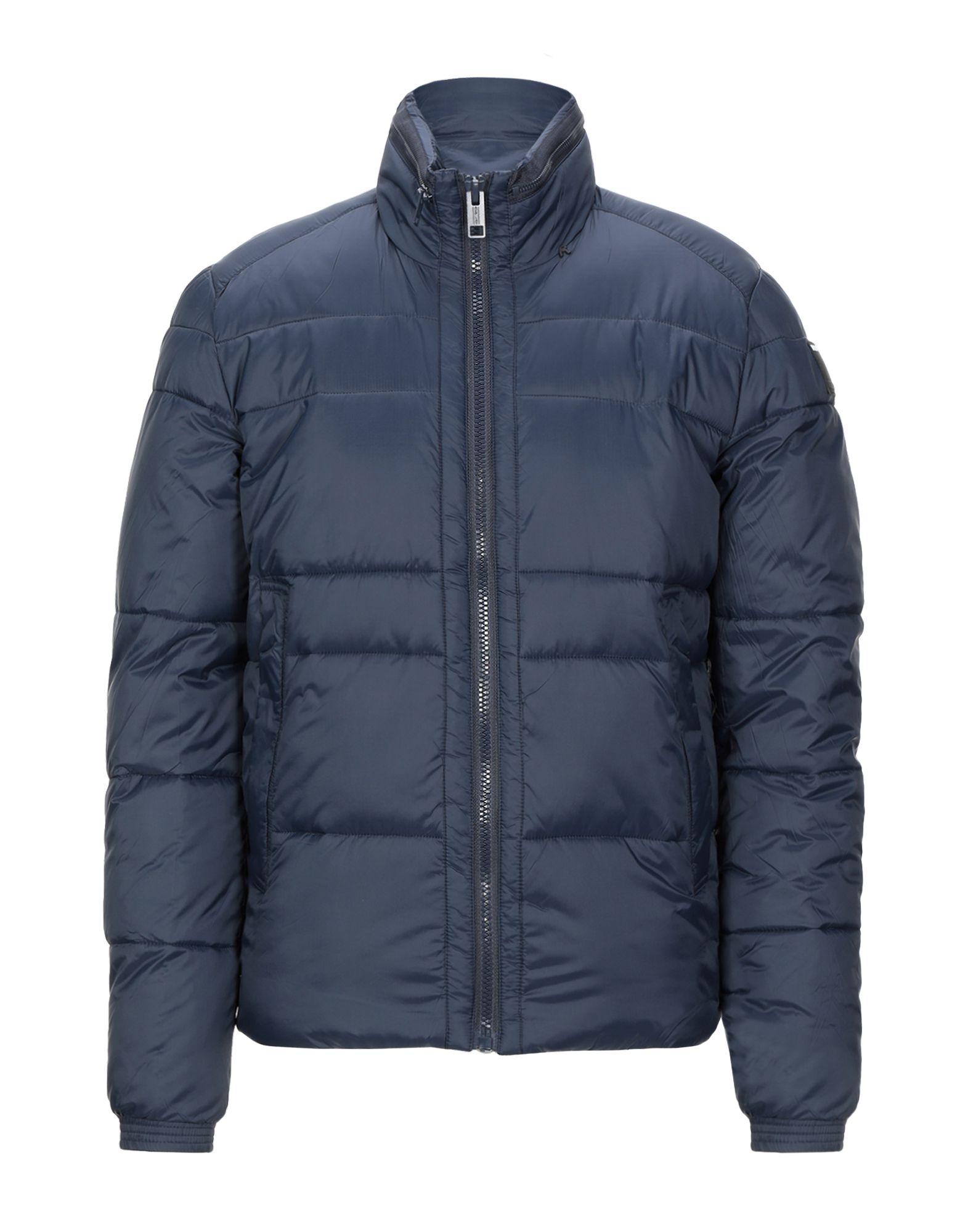 Replay Synthetic Down Jacket in Dark Blue (Blue) for Men - Lyst