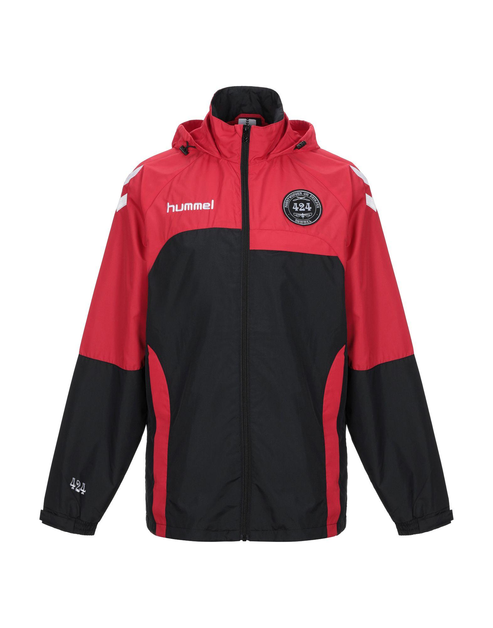 hummel jacket red